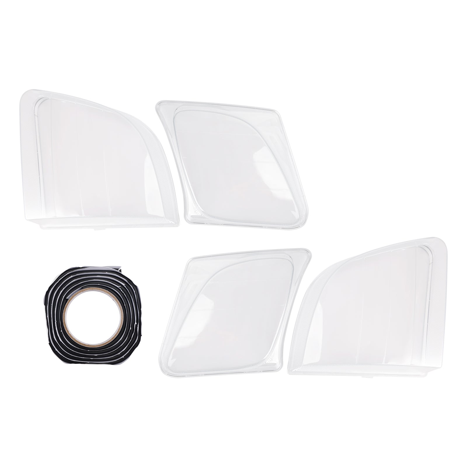 1998-2007 Lexus LX470 Left+Right Front Headlight Clear Lens