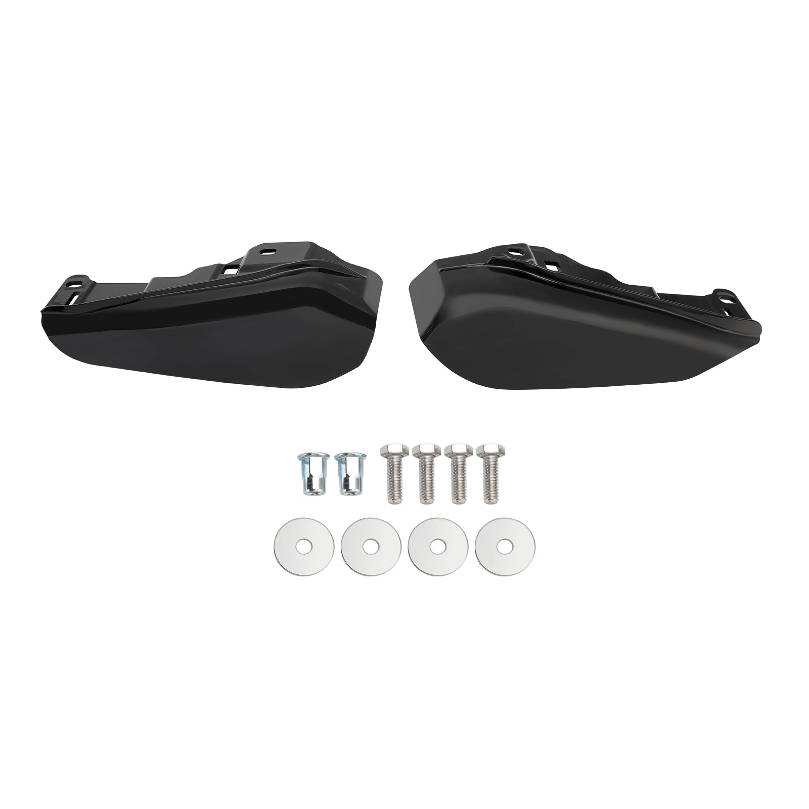 2023-2024 Touring CVO Street Glide Road Glide Defletor de calor de ar no meio da estrutura