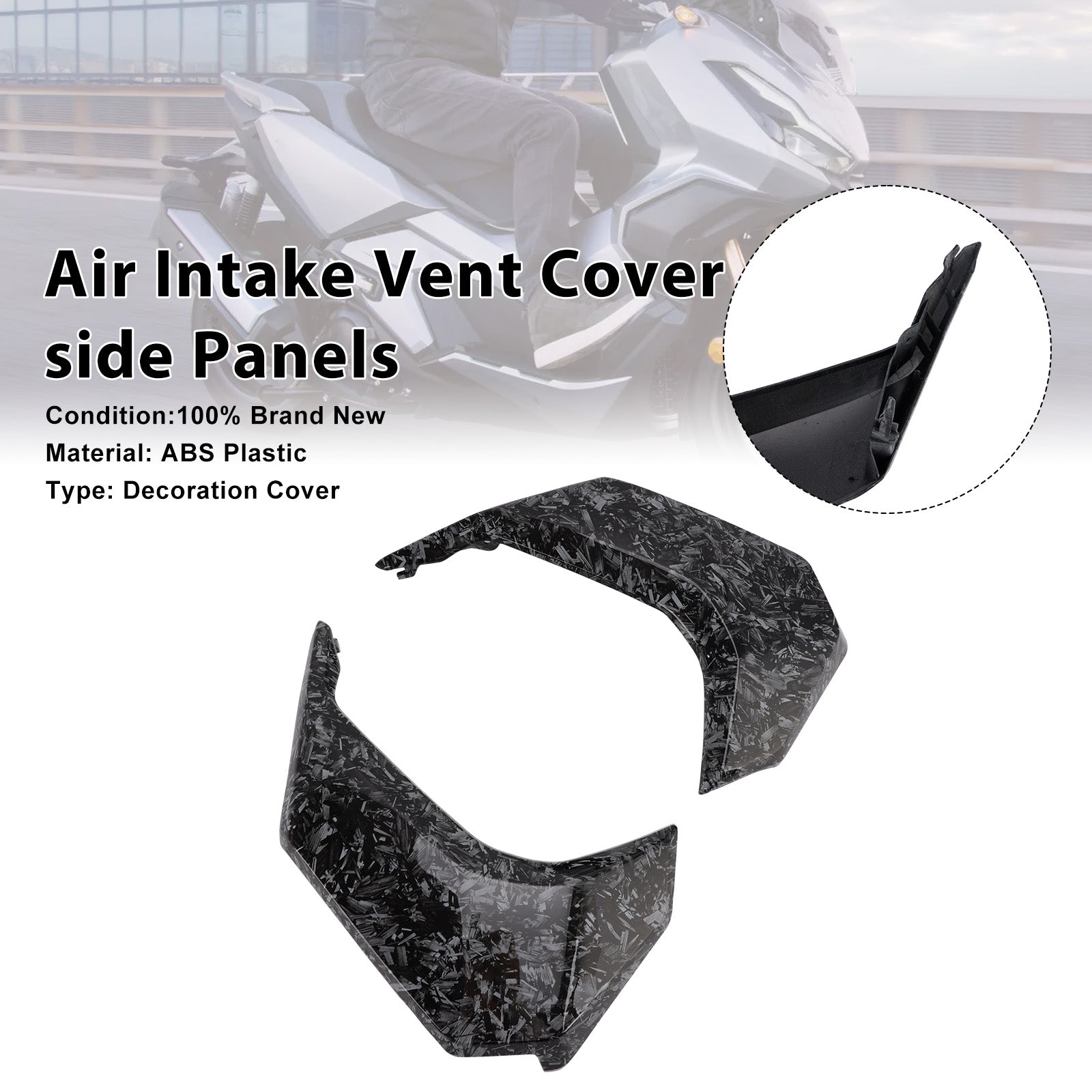 2022-2025 Honda ADV 350 Air Intake Vent Cover Side Panels Fairing