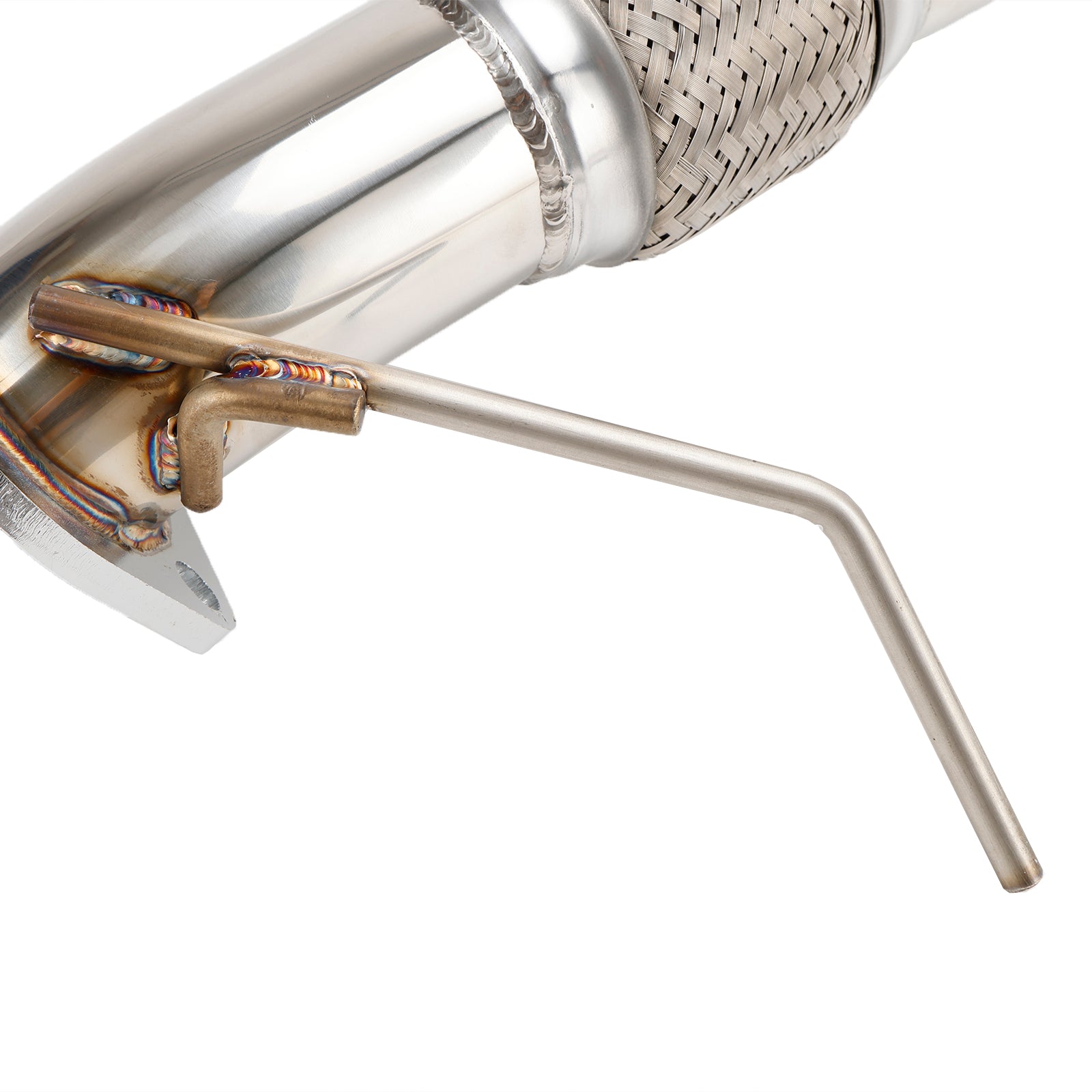 3" RVS Uitlaat Decat Downpipe Voor Audi S3 8L Tt 8N Mk1 1.8T 225 Bhp