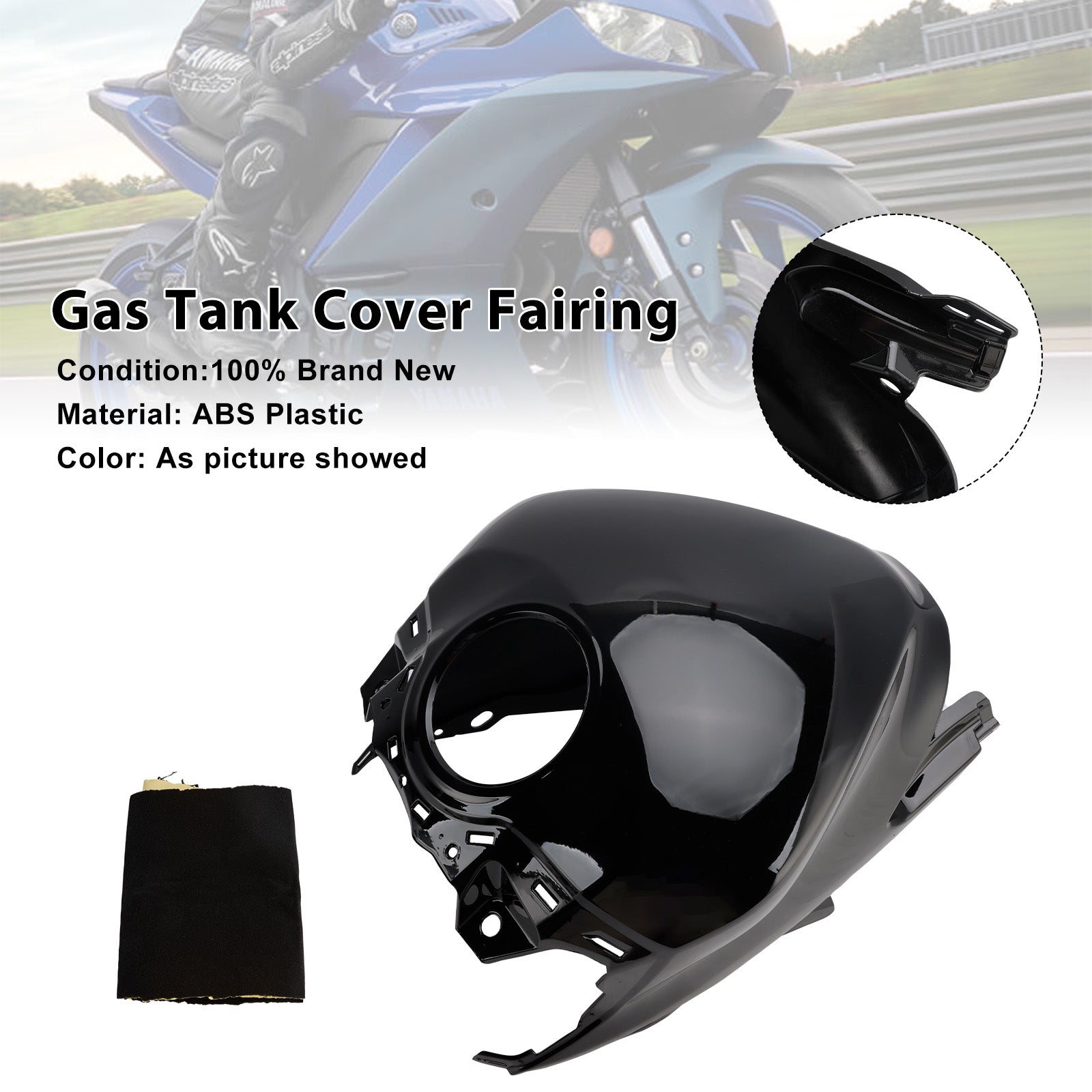 Protecteur de carénage de couvercle de réservoir de gaz, pour Yamaha YZF-R3 R25 2025 – 2026