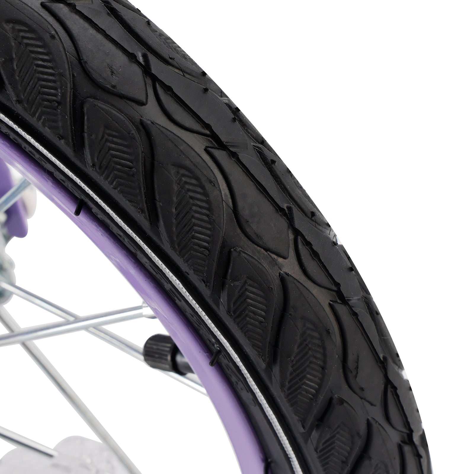 16"/18" Children Princess Bicycle Girls Bike with Removable Training Wheels Pink