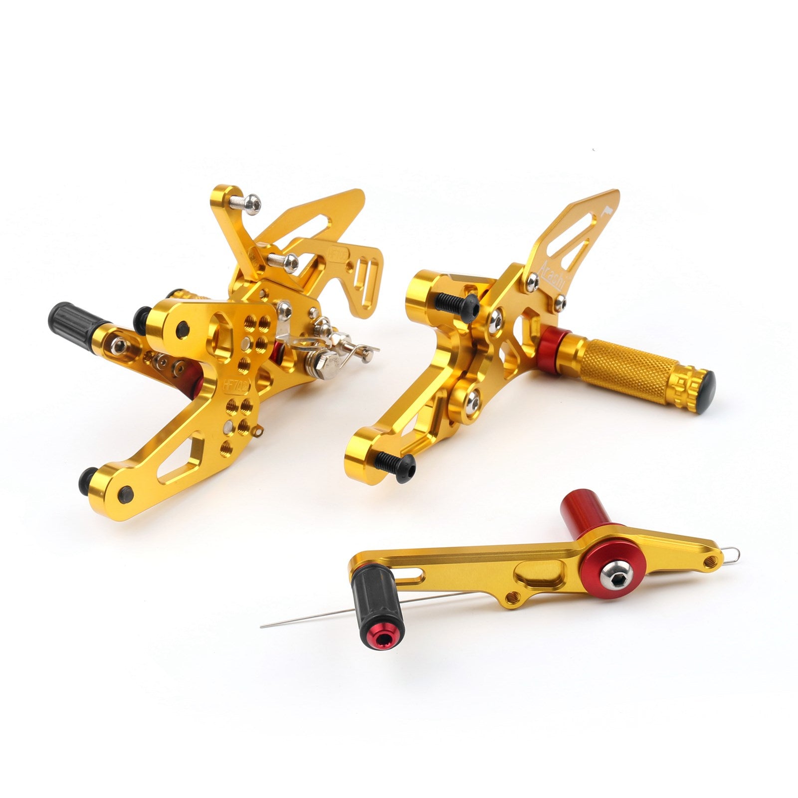 CNC pretekárske zadné zadné koľajové kolíky pre BMW S1000RR 2015-2018