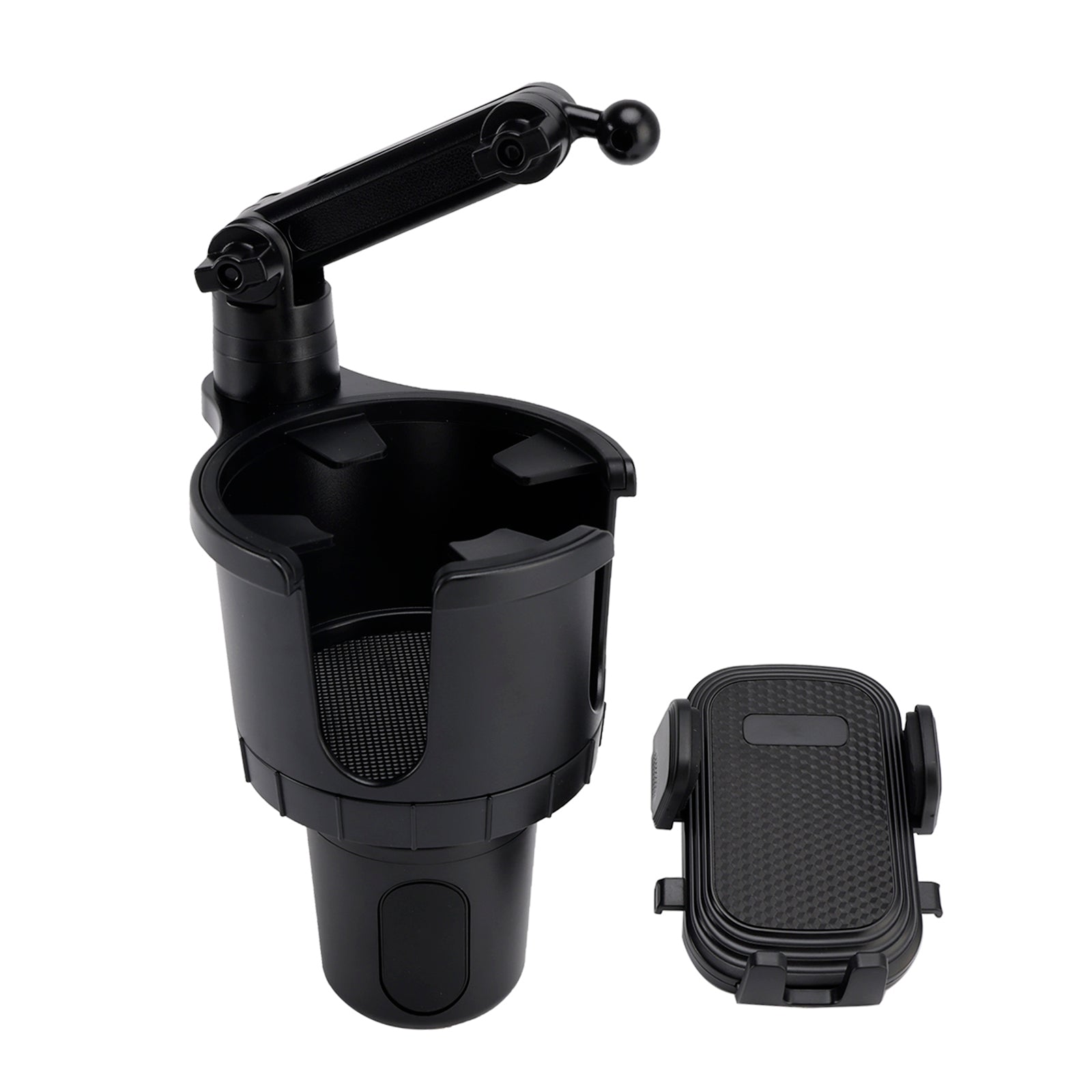 Smartphone Holder, Drink Holder, For Smartphones, Cars, 2-in-1 Cup Holder