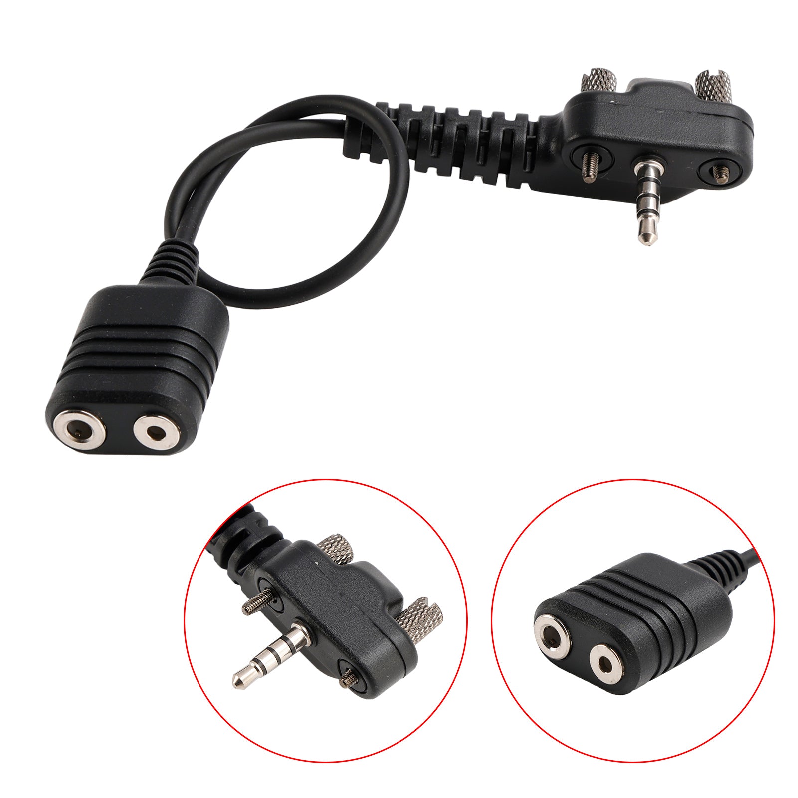 K Interface Headset Port Converter Cable for Vertex VX-210 VX-228 VX-230 VX-231