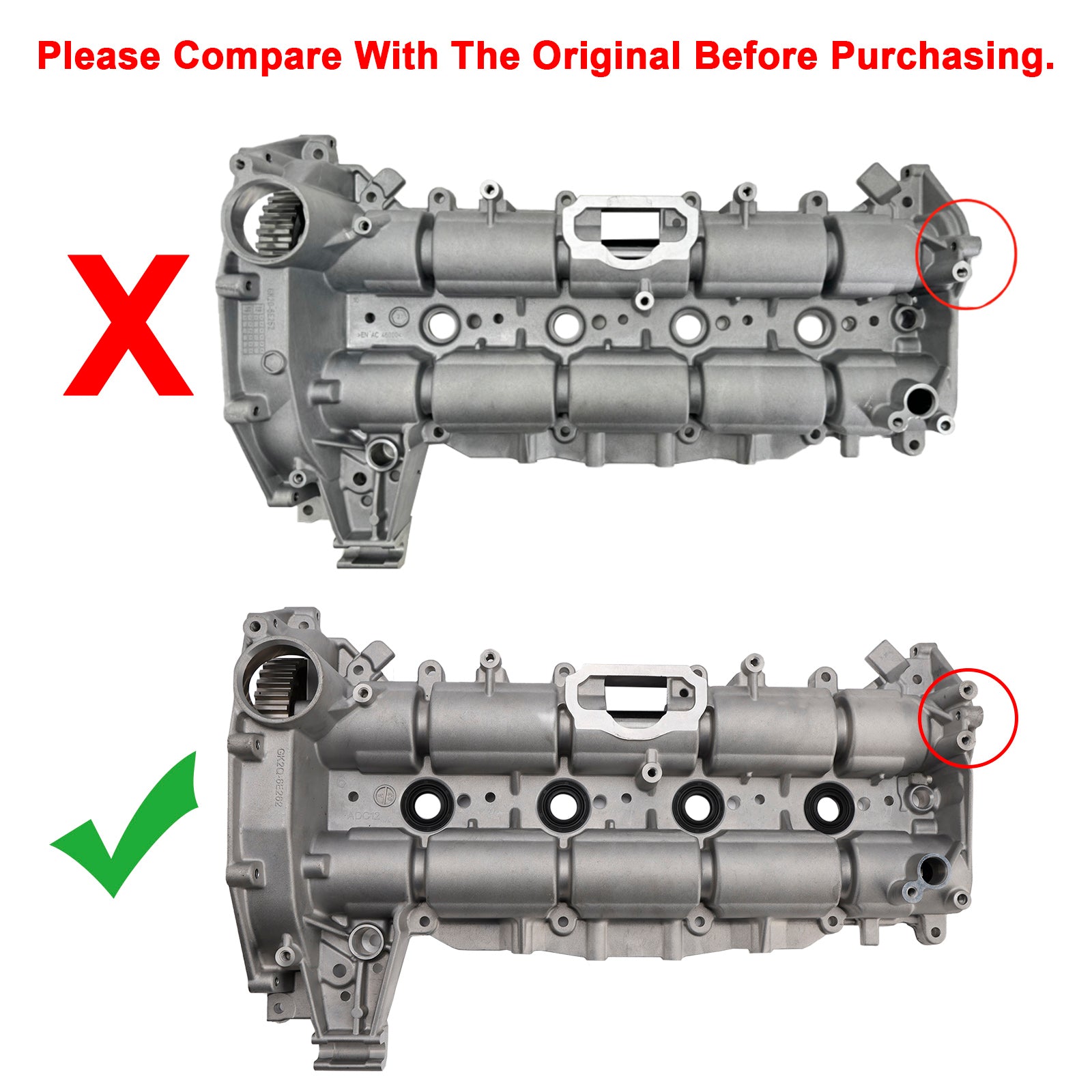 Camshaft Housing Carrier & Cam Kit for Ford Transit 2.0 EcoBlue 16- 2648544