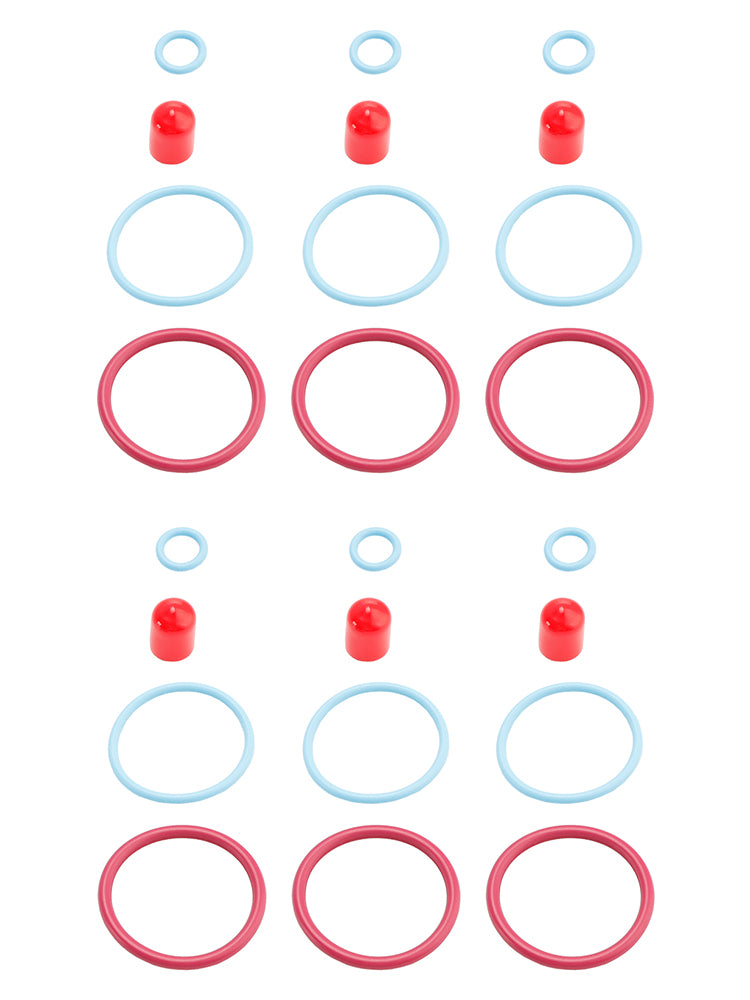 CAT C15/3406E Externé 6ks palivové vstrekovače TEAL O-RING KIT NASTAVENIE CATERPILLAR 2481394 248-394 189-5390 1895390