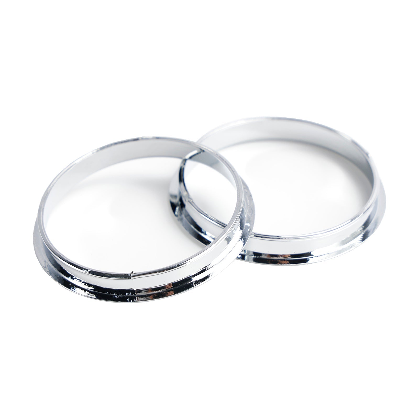 1994-2001 BMW E38 7 Series Strieborný prístrojový obklad Ring Rings Schadometer Cluster Panel 500-125