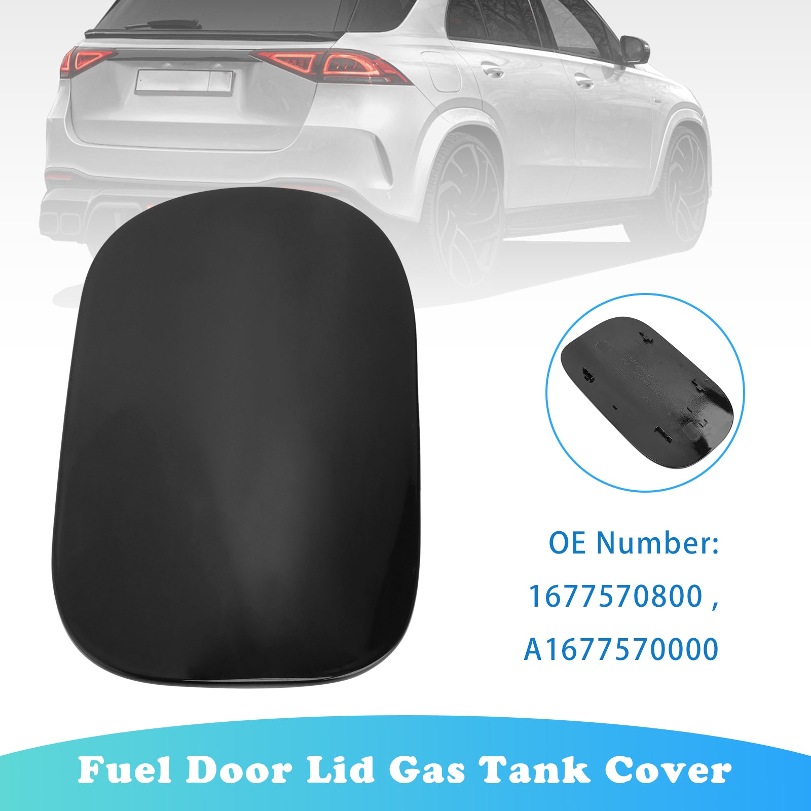 Fuel Door Lid Gas Tank Cover A1677570000 For Mercedes GLE W167 2019-2025