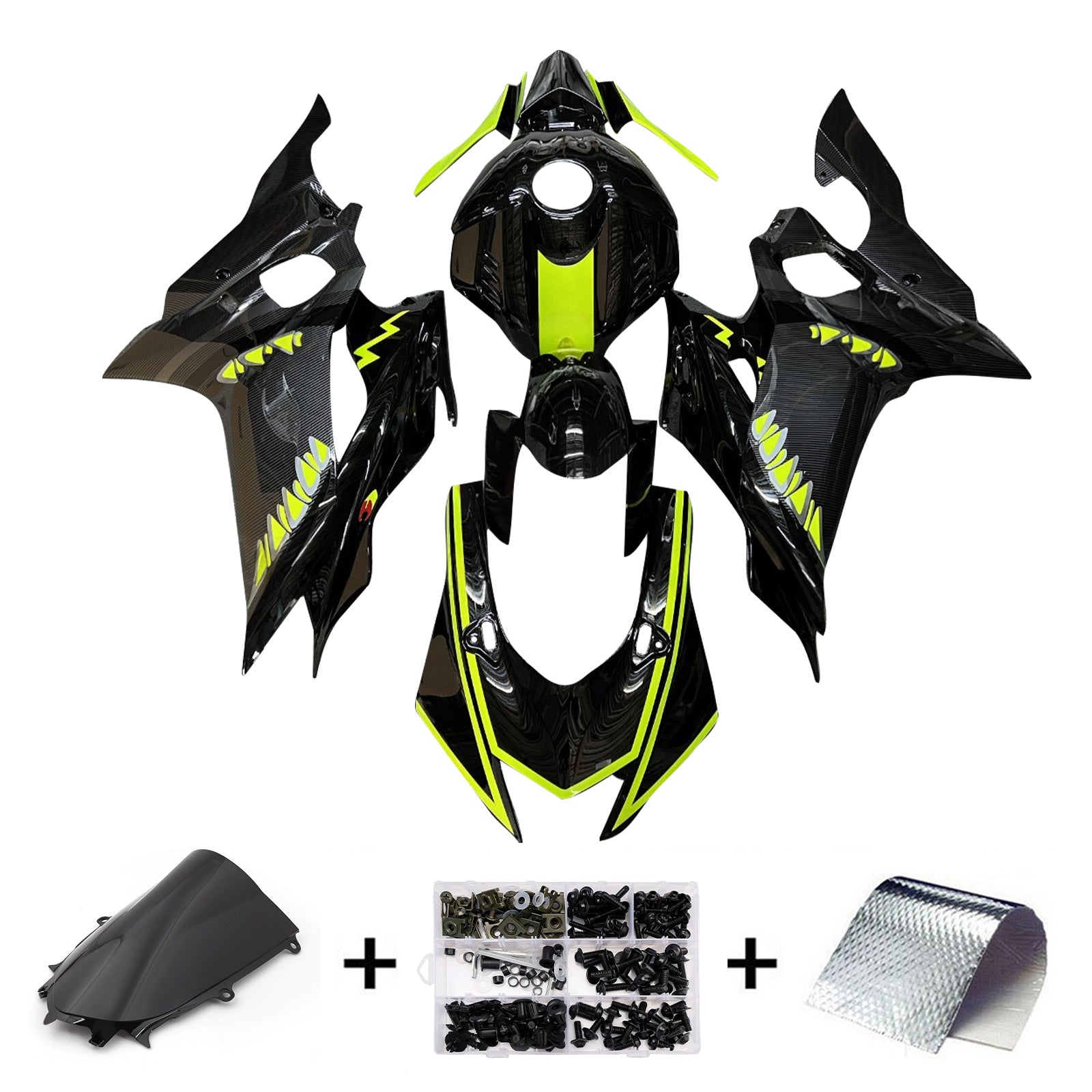 Injection Fairing Kit Bodywork Plastic ABS fit For Yamaha YZF-R6 2017-2023