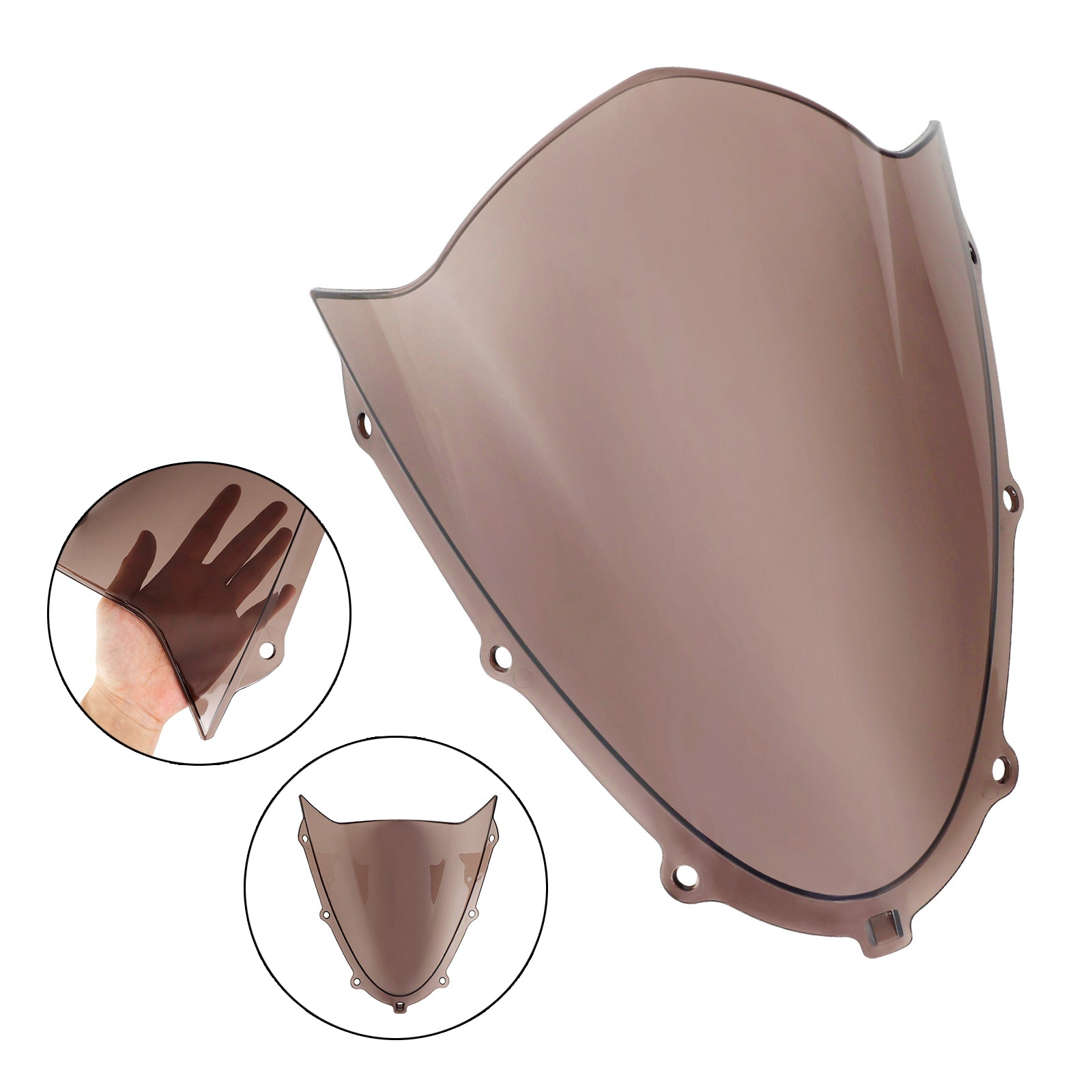 2018-2022 Suzuki GSXR125 GSXR150 Černé sklo čelného skla