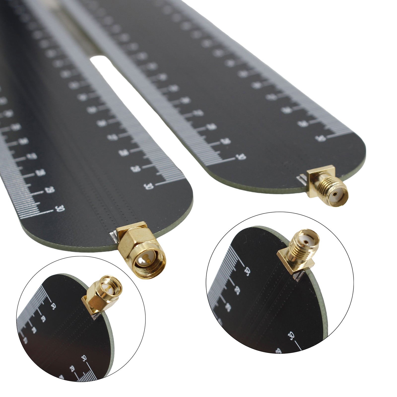 PDA435 Dipolantenn Ruler Antenna Walkie-Talkie Antenna Amatör Band Antenna