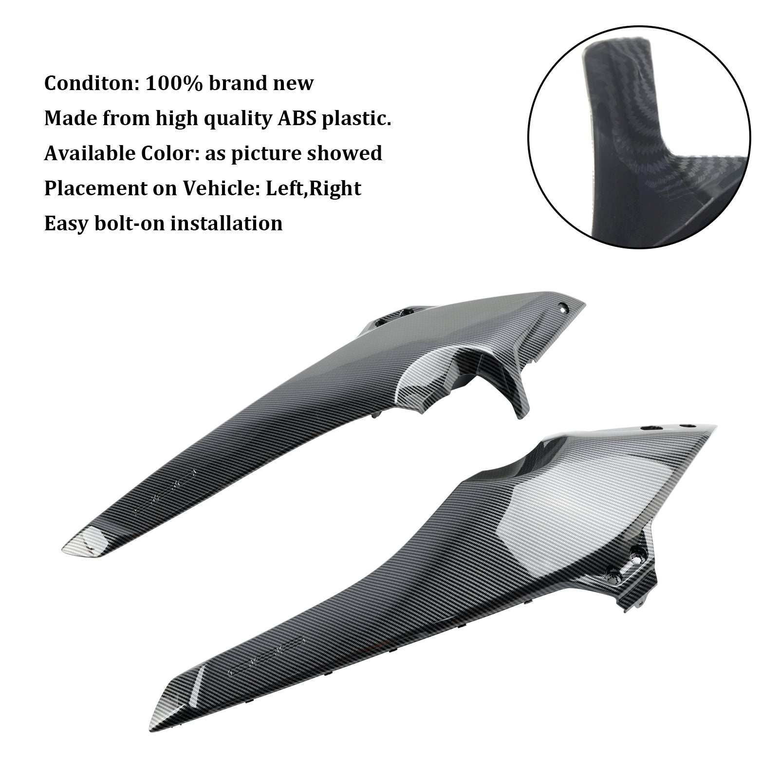 Painéis de tampa da estrutura lateral Capuzes para Yamaha T-MAX 560 2022-2024