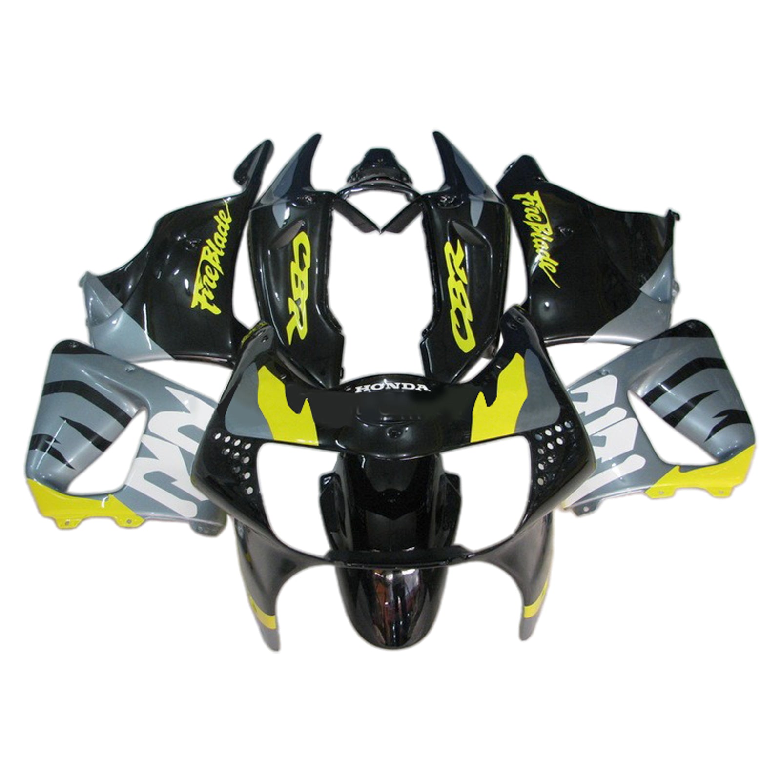 1998-1999 Honda CBR900RR 919 injektionsmässa kit Bodywork Plastic ABS