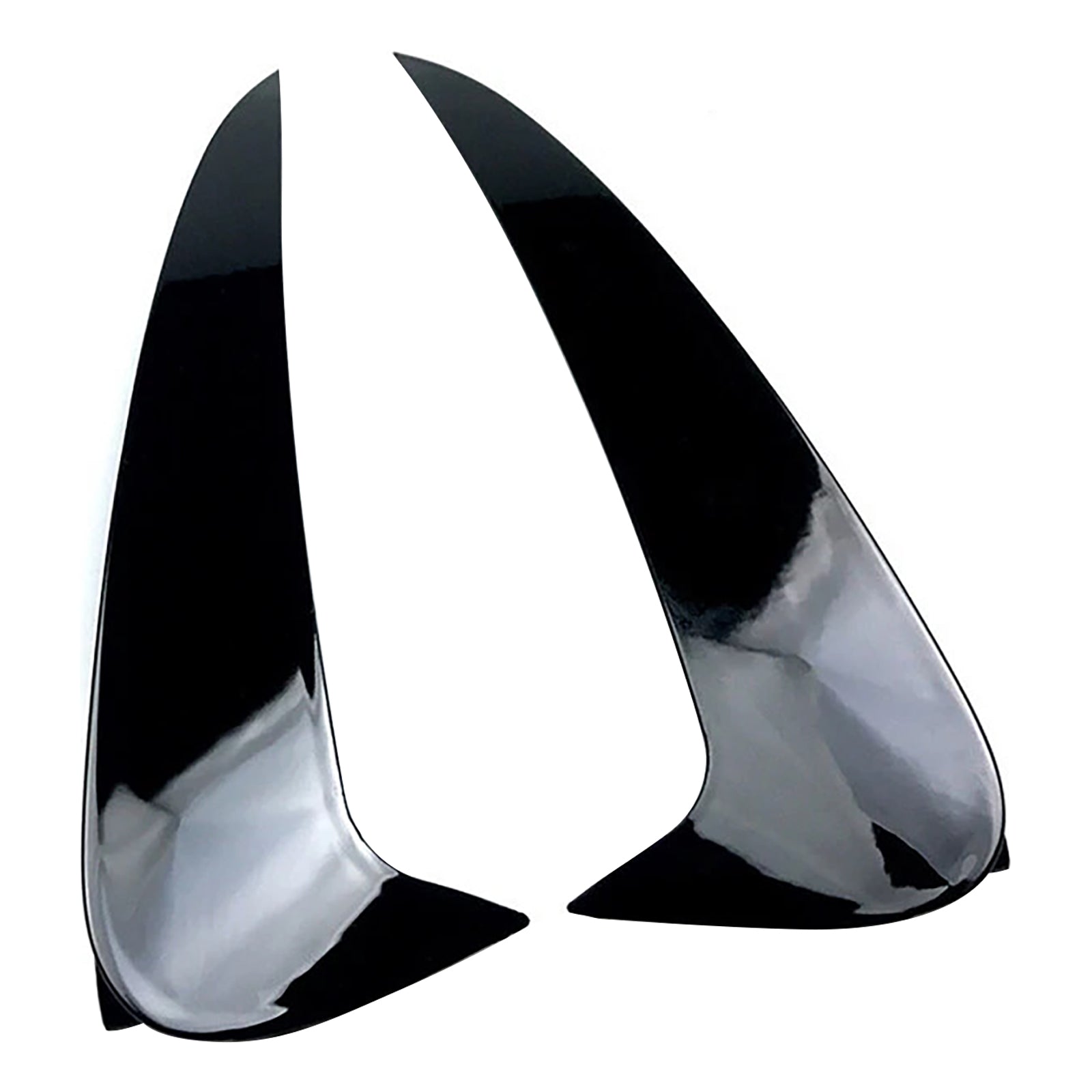 Cache de ventilation arrière noir brillant pour Benz Classe C W205 C43 C63 2014-2019