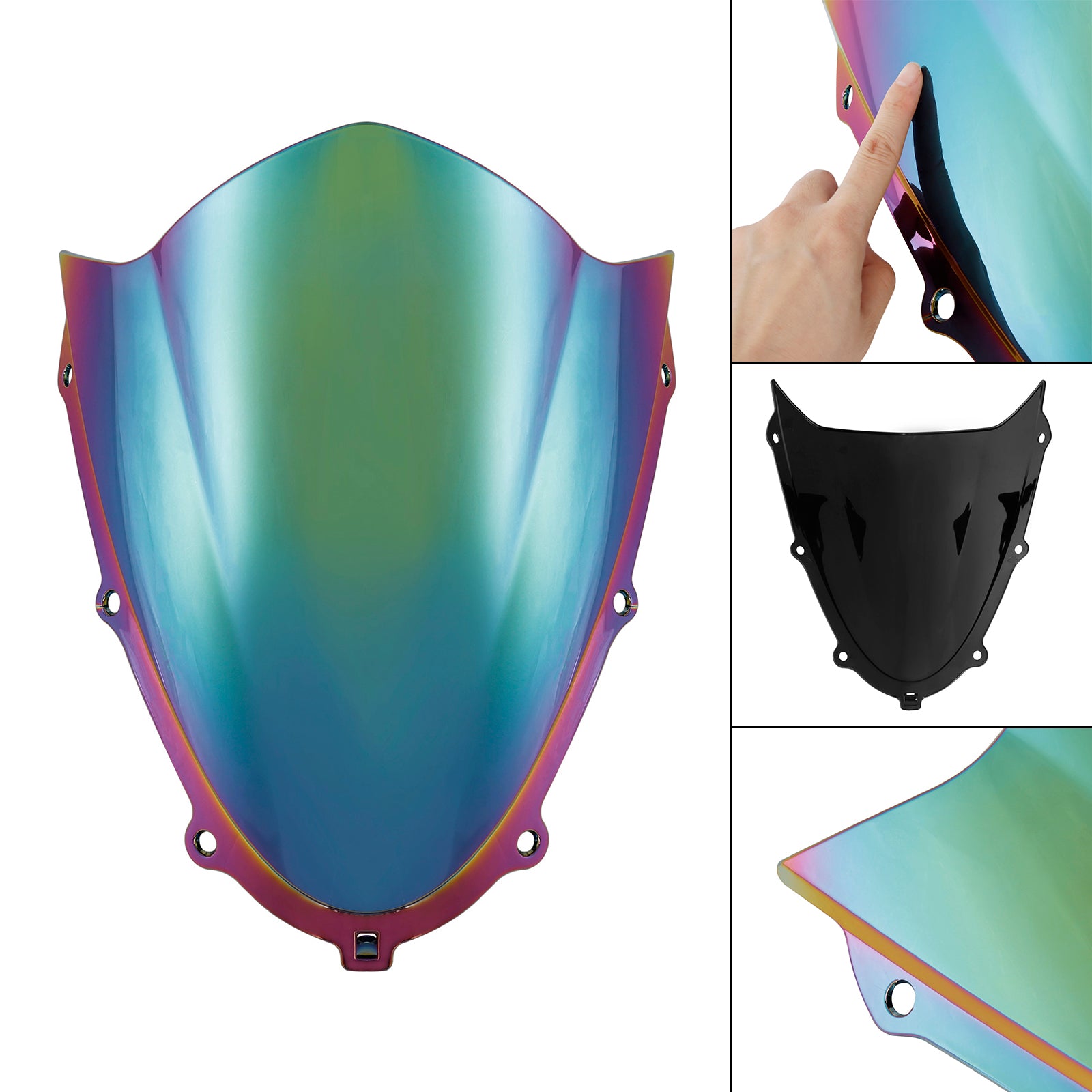 2018-2022 Suzuki GSXR125 GSXR150 Černé sklo čelného skla