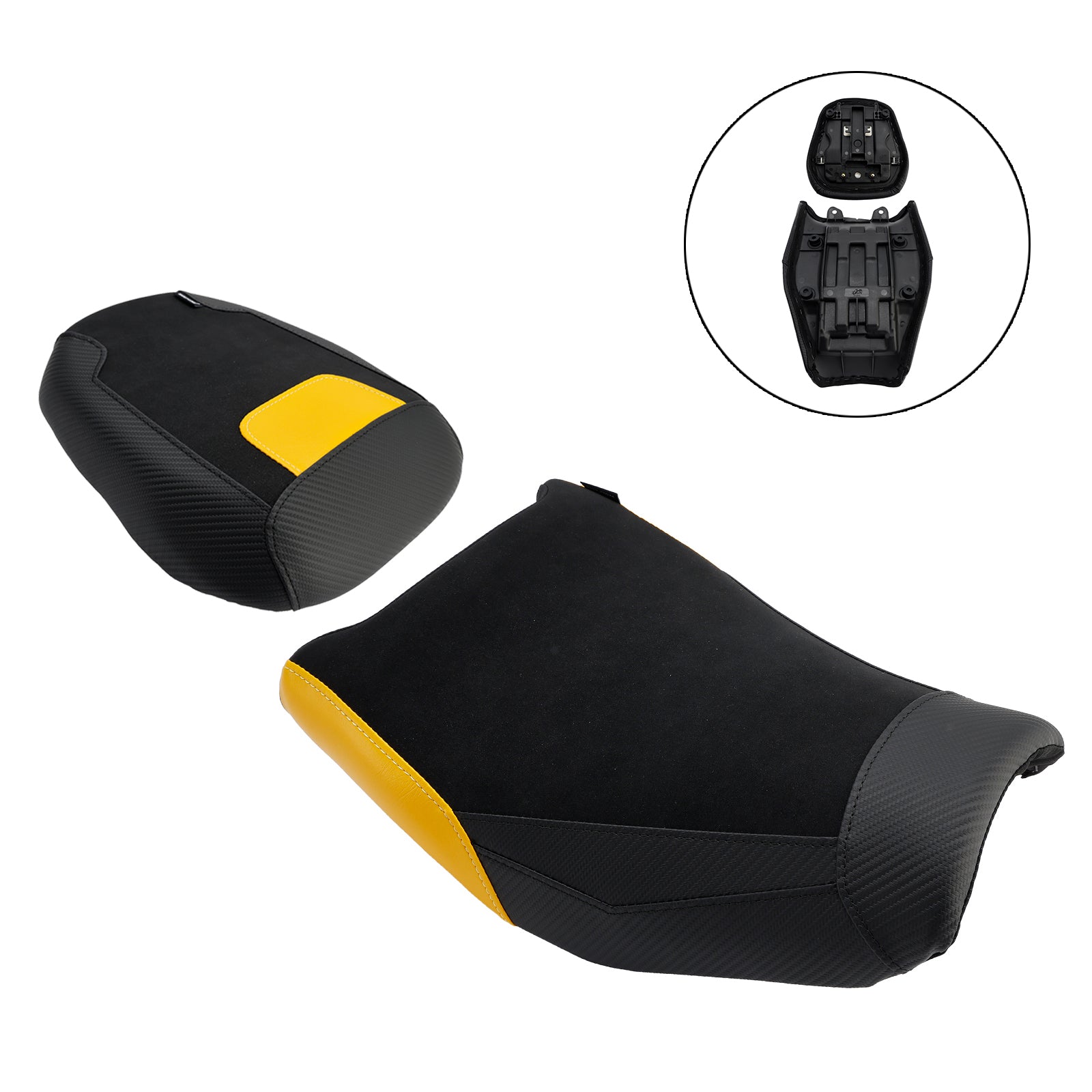 Lower Front W/ Rear Seat Driver Pillion Yellow For Suzuki V-Strom250Sx 2024-2025