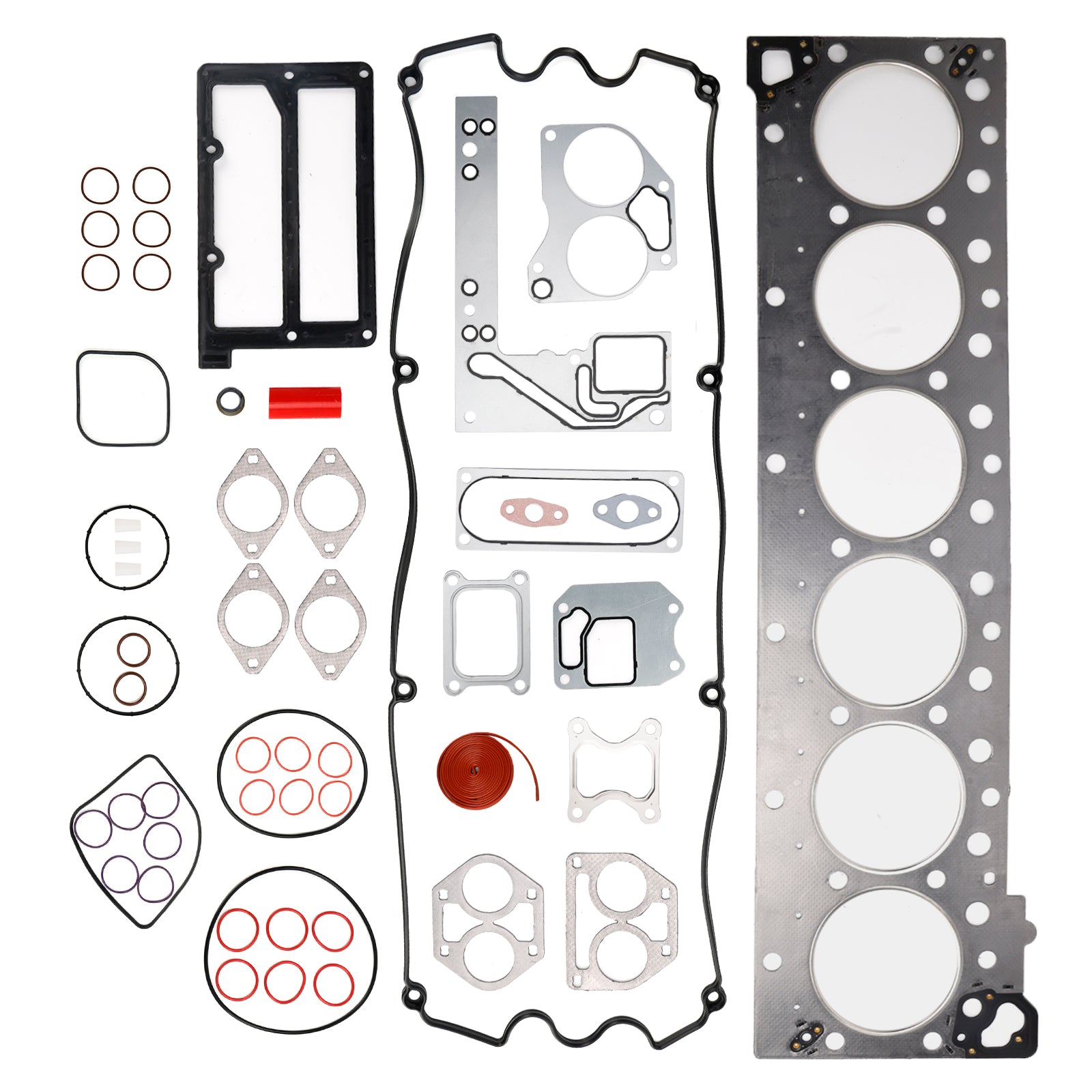 Kit de juntas de culata superior para Cummins 15L ISX QSX 4955596 4089169 4352145
