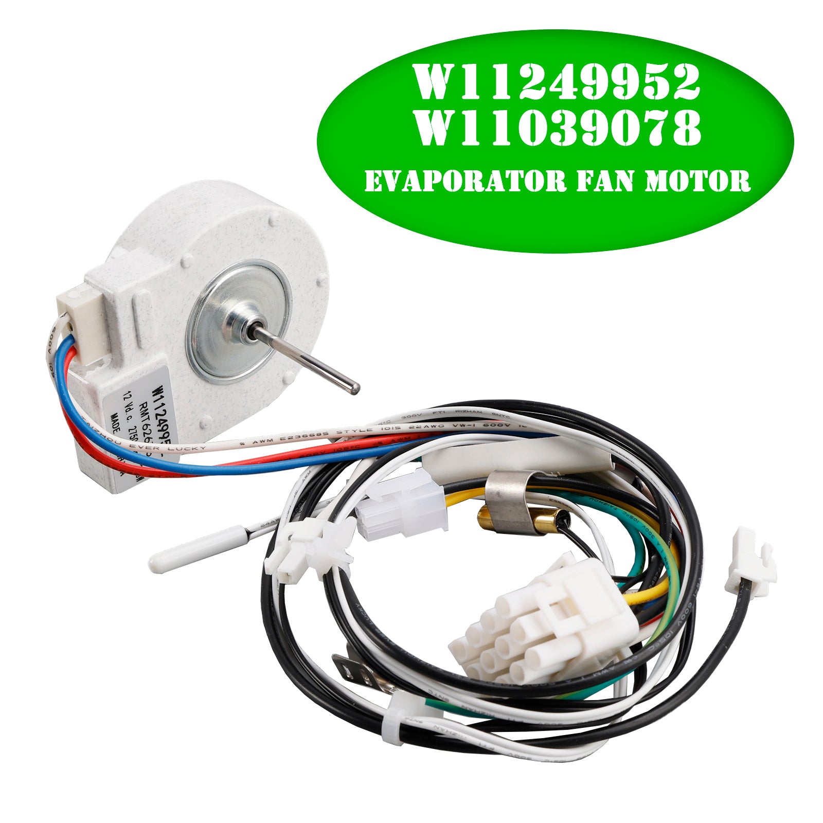 W11249952 W11039078 Moteur de ventilateur d'évaporateur pour réfrigérateur KitchenAid Maytag