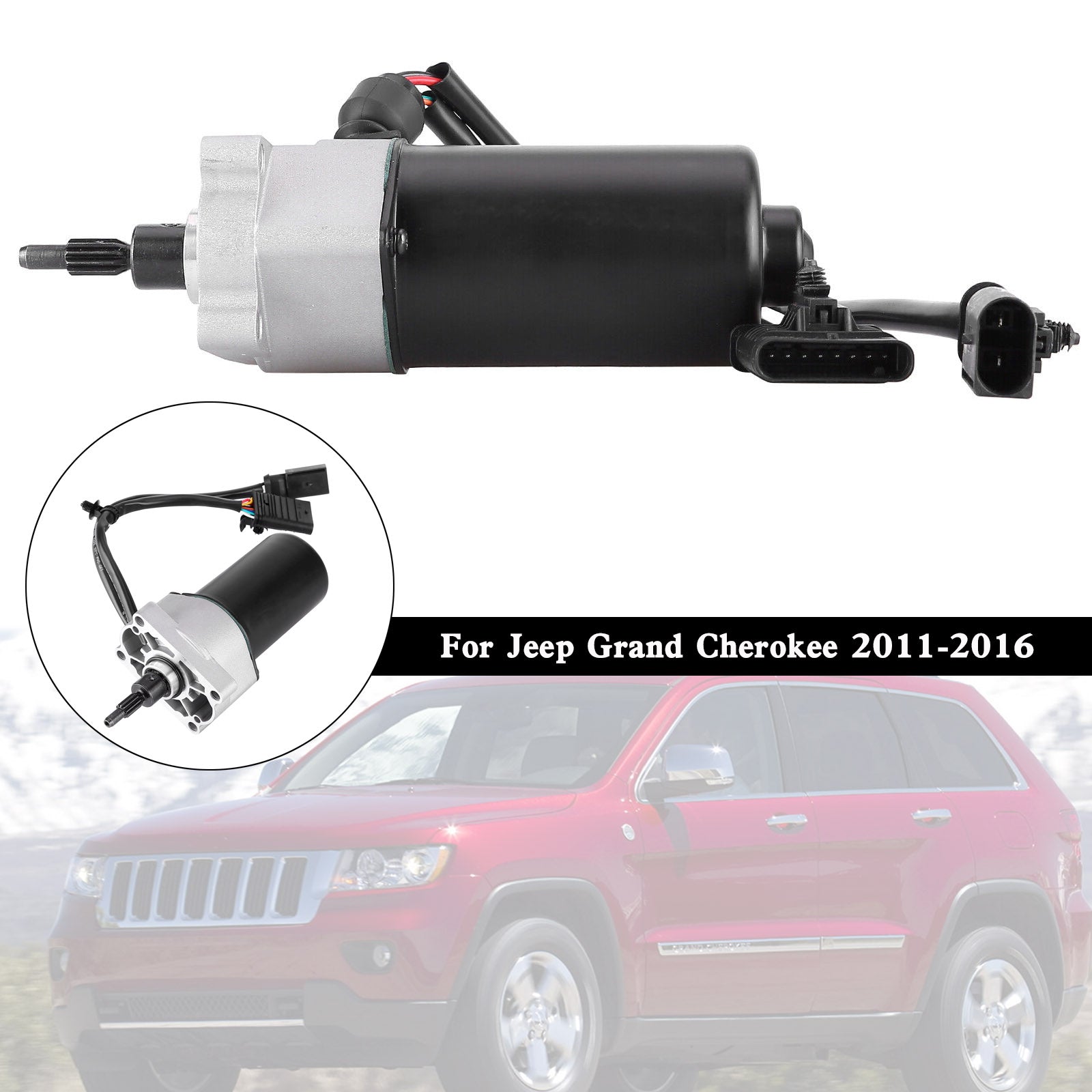 2011-2016 Jeep Grand Cherokee Bakaxel Differentiallåsmotor 68084266AB 68084266AA 68084266AC