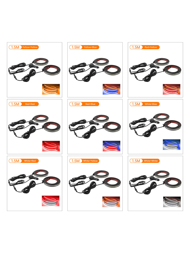 Dvojité farebné bežecké dosku