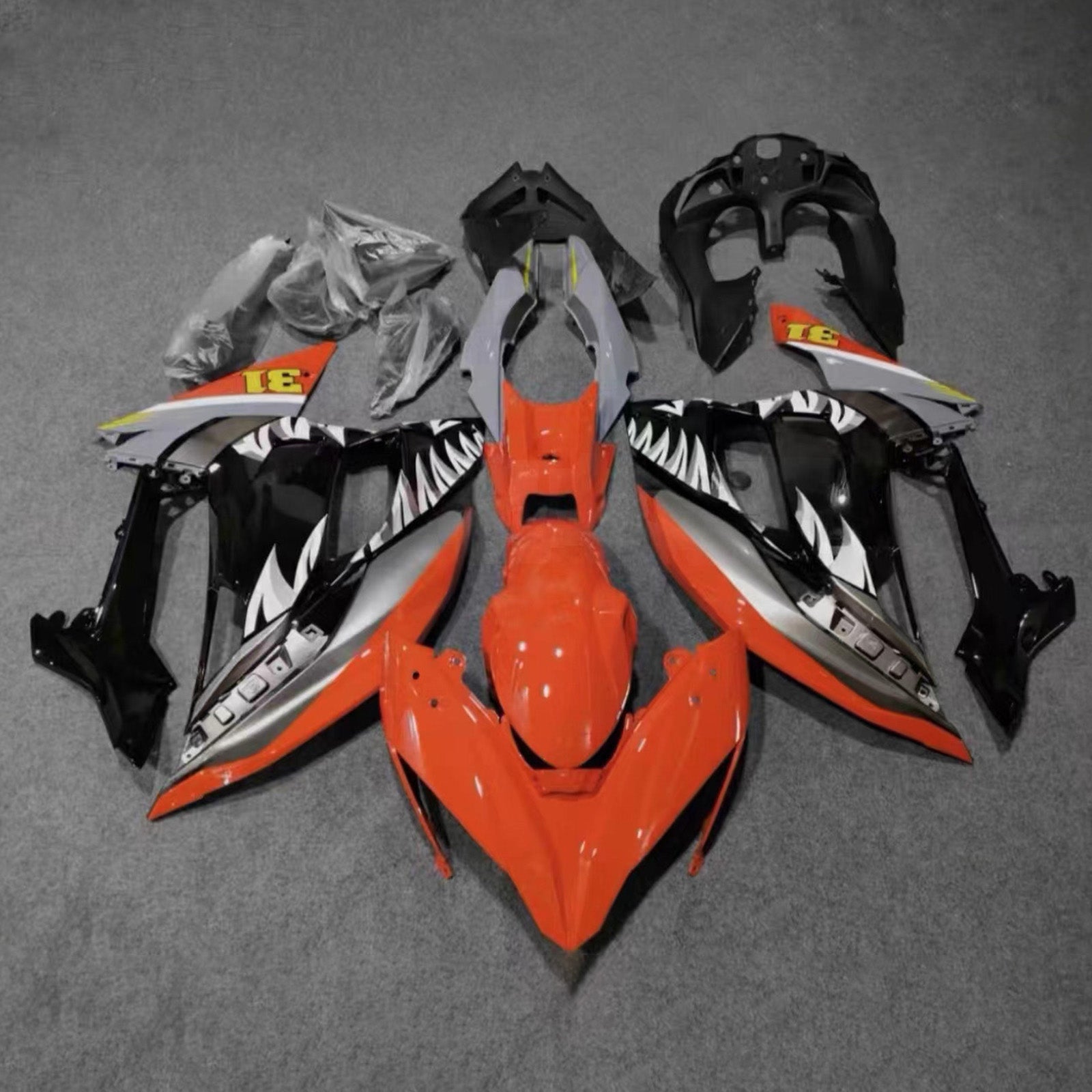 Injection Fairing Kit Bodywork ABS fit For Kawasaki ER-6F Ninja650 2020-2025