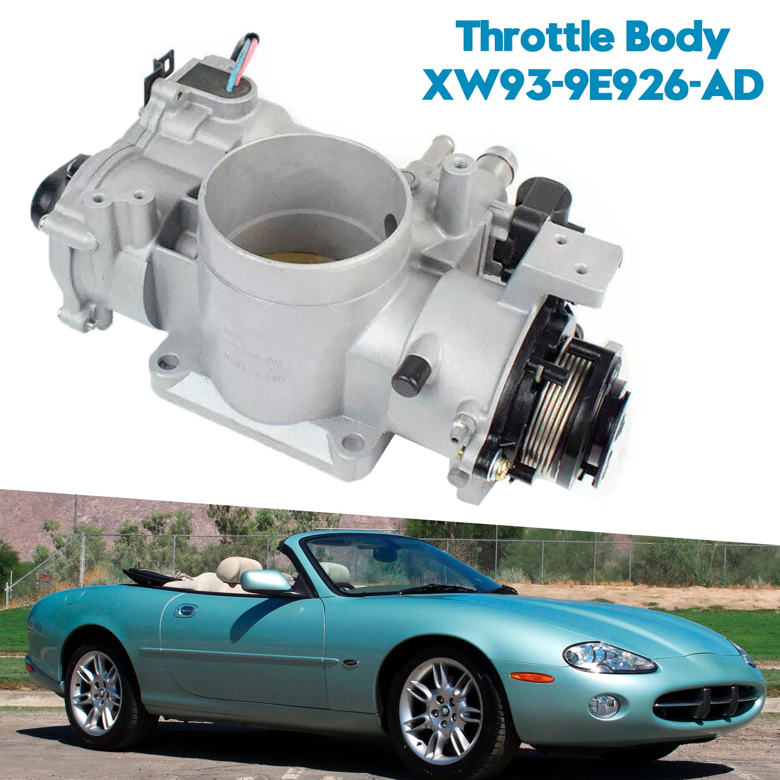 Škrtiaca klapka Jaguar XJ8 Vanden Plas X308 4.0L, 1998-2003W93-9E926-AD