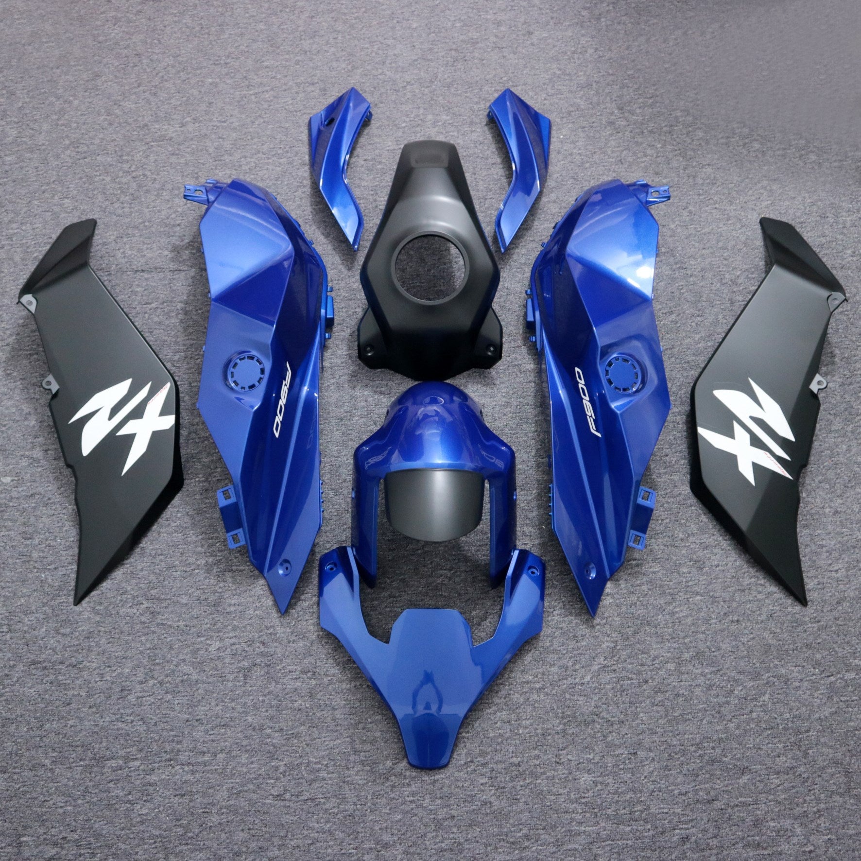 Súprava na vstrekovanie kapoty karoséria Plast ABS vhodná pre BMW F900XR 2021-2024