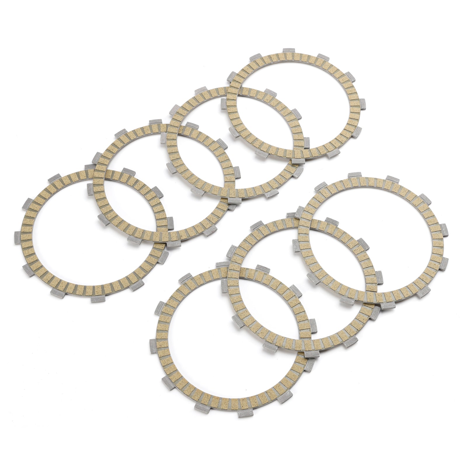 Clutch Friction Plate Kit för Kawasaki Ex500 Ninja 500 1994-2005 13088-1013