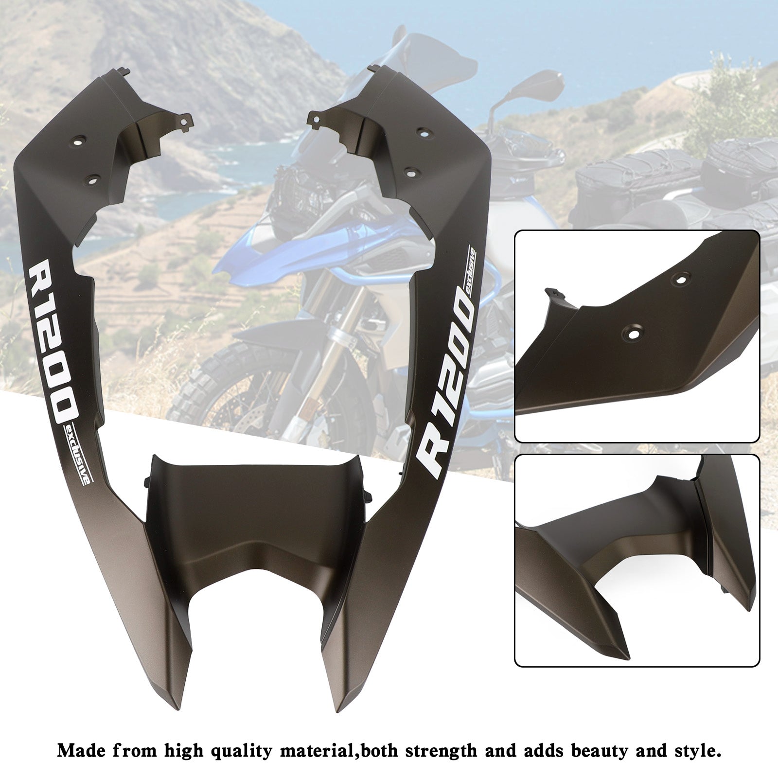 2014-2018 BMW R1200GS ADV Front Nose Fairing Beak Fender Cover