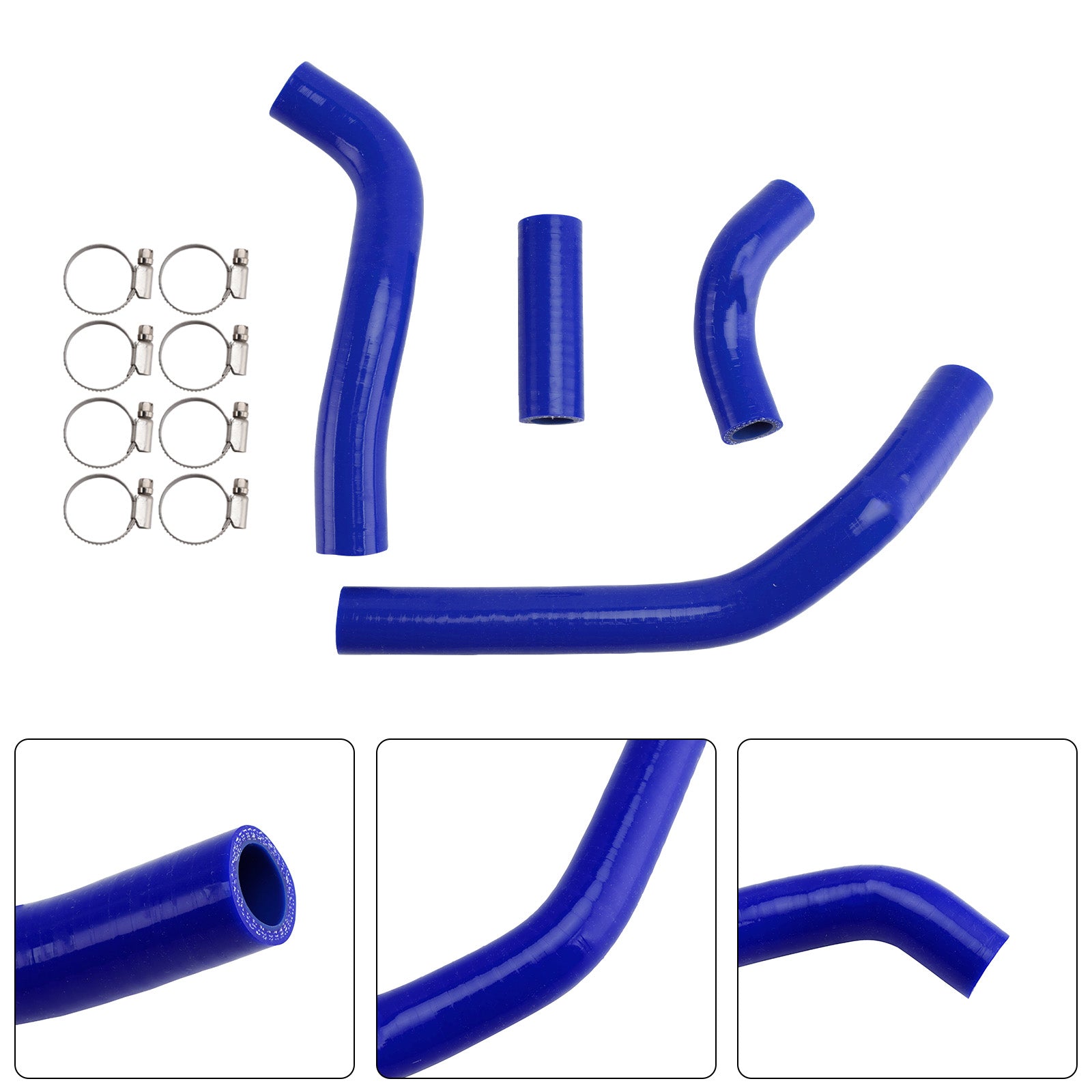 Silicone Radiator coolant Hose kit Fit For Honda CRF450R RX RWE 21-25