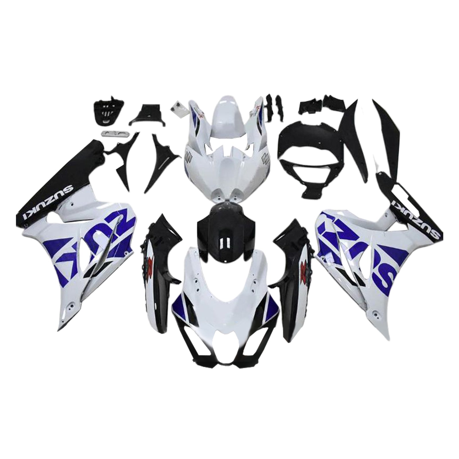 2017-2025 Suzuki GSXR1000 K17 Injeksjon Fairing Kit karosseri plast ABS #101
