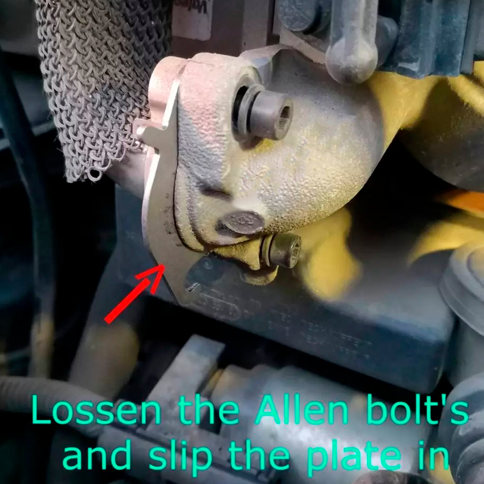 Plaque d'obturation de vanne EGR pour Ford Mondeo Kuga Focus 2.0L TDCi Euro5 DW10CTED4