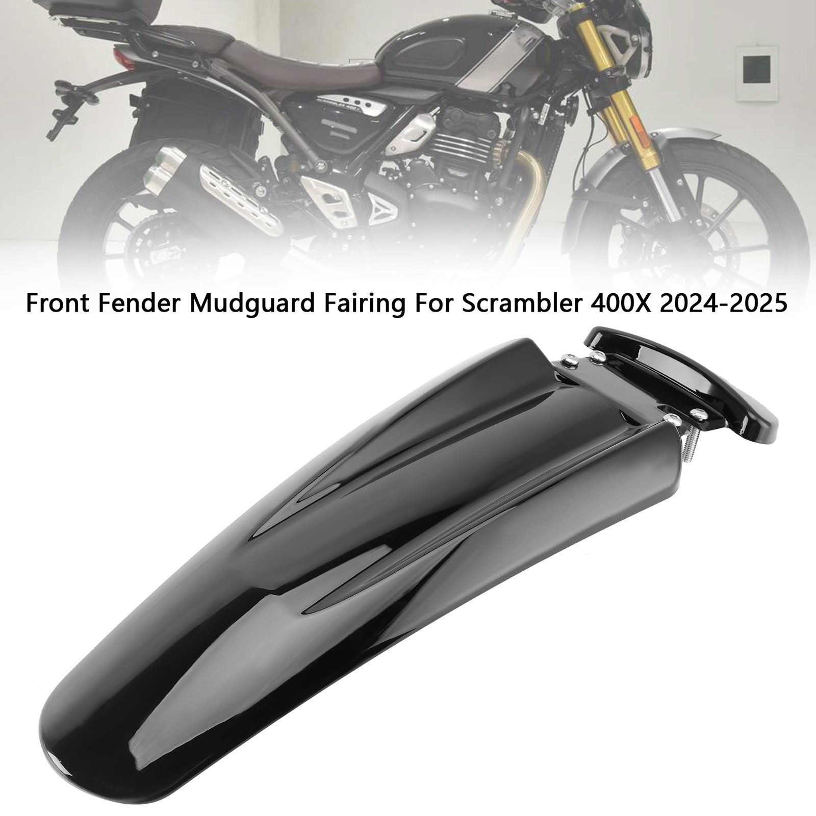 2024-2025 Scrambler 400x predné blatníky Mudguard Fairing
