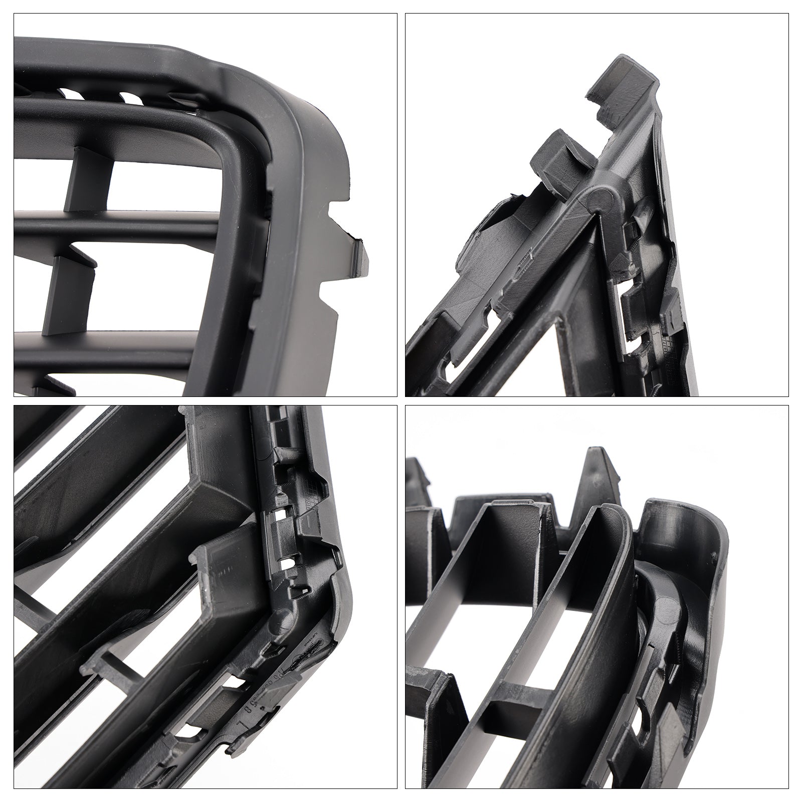 2015-2017 Volkswagen VW Touareg 7P 2PCS Front Lower Fog Light Cover Grille Grill