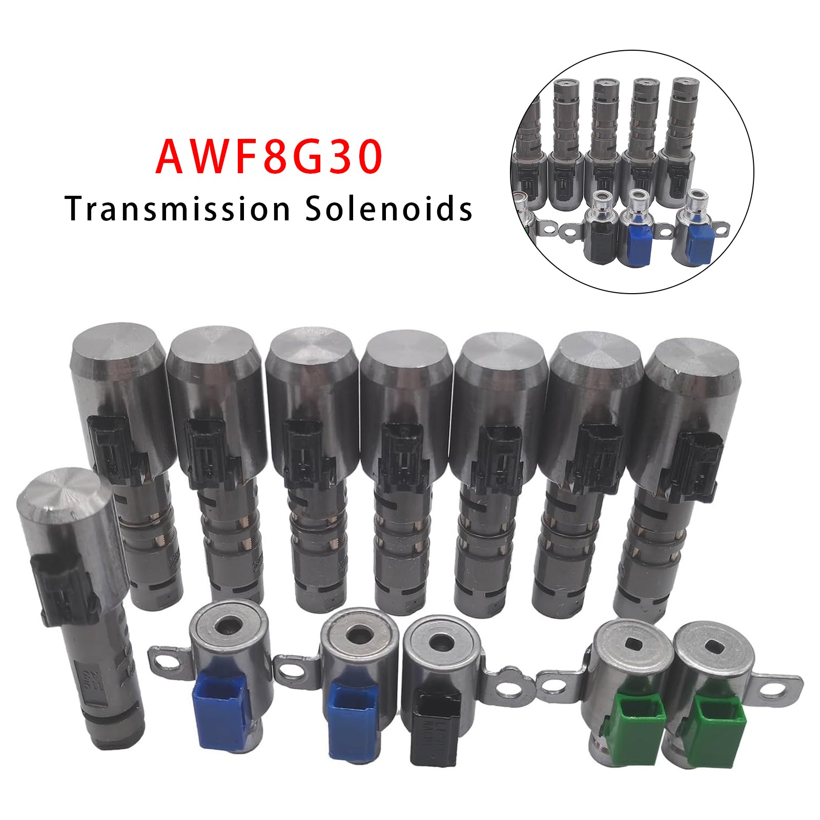 13 PCS AWF8G30 Transmission Solenoids For BMW X2 For Citroen C4 C5