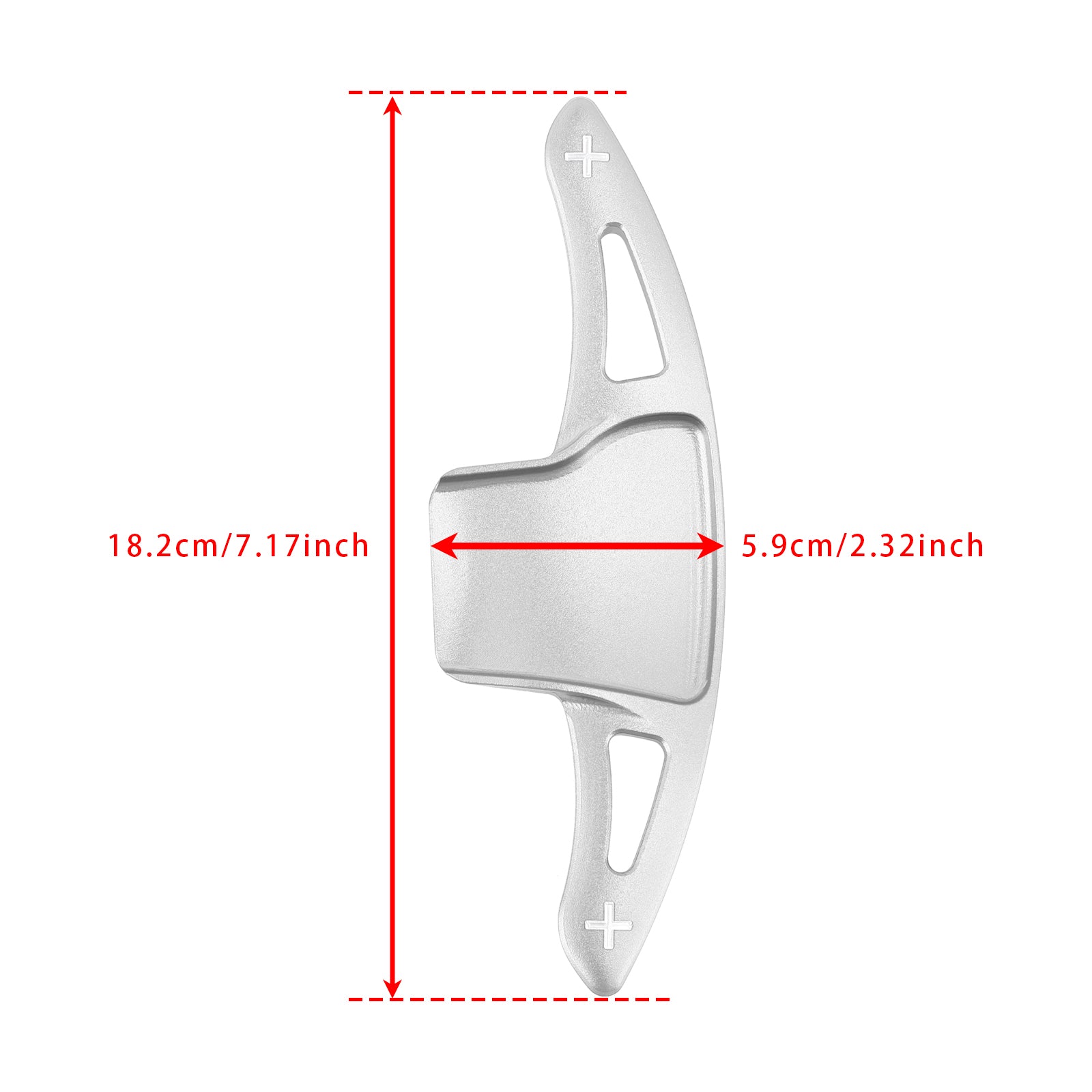 Extension de la palette de vitesses de volant Ford Explorer 2013-2019 pour l'aluminium