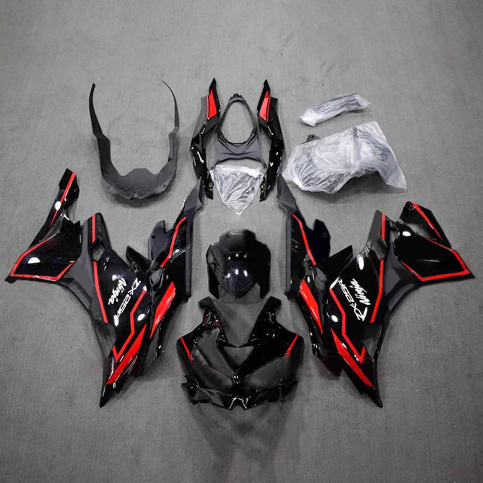 2019-2025 Kawasaki Ninja ZX-25R Amotopart Injection Fairing Kit Bodywork ABS #104