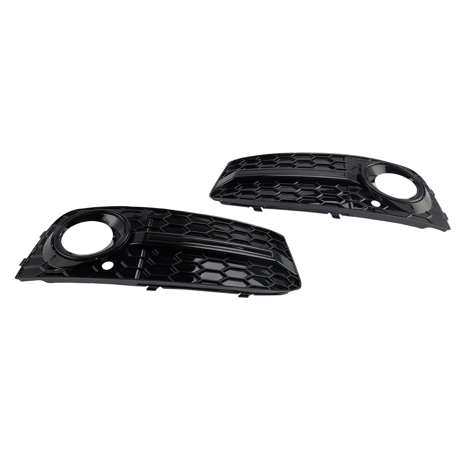 Grille de phare antibrouillard avant en nid d'abeille, 2 pièces, 8KD807681, pour Audi A4 B8 2009 – 2012