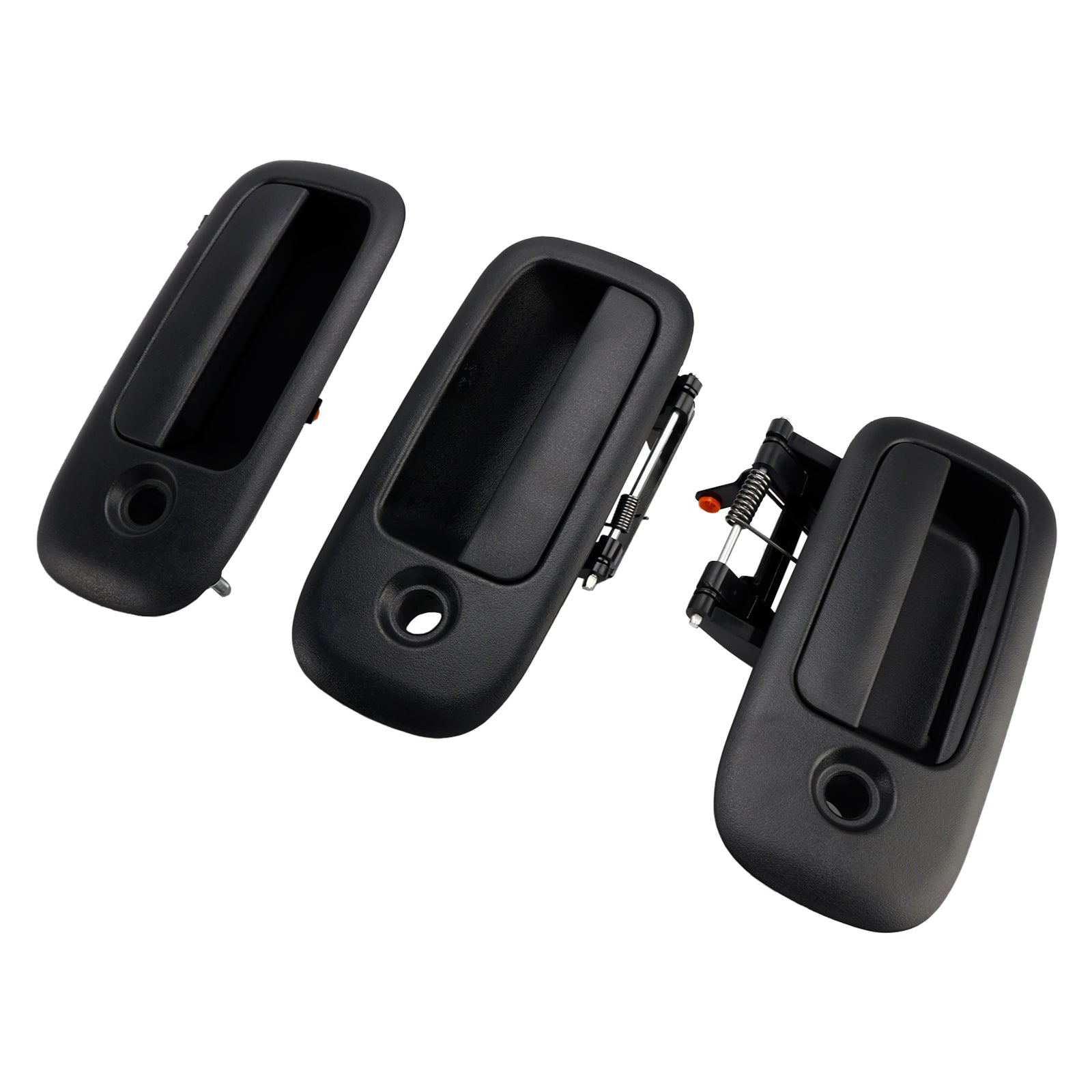 3PCs Front Exterior Door Handle Set For Chevrolet Express 1500 2500 1996-2009