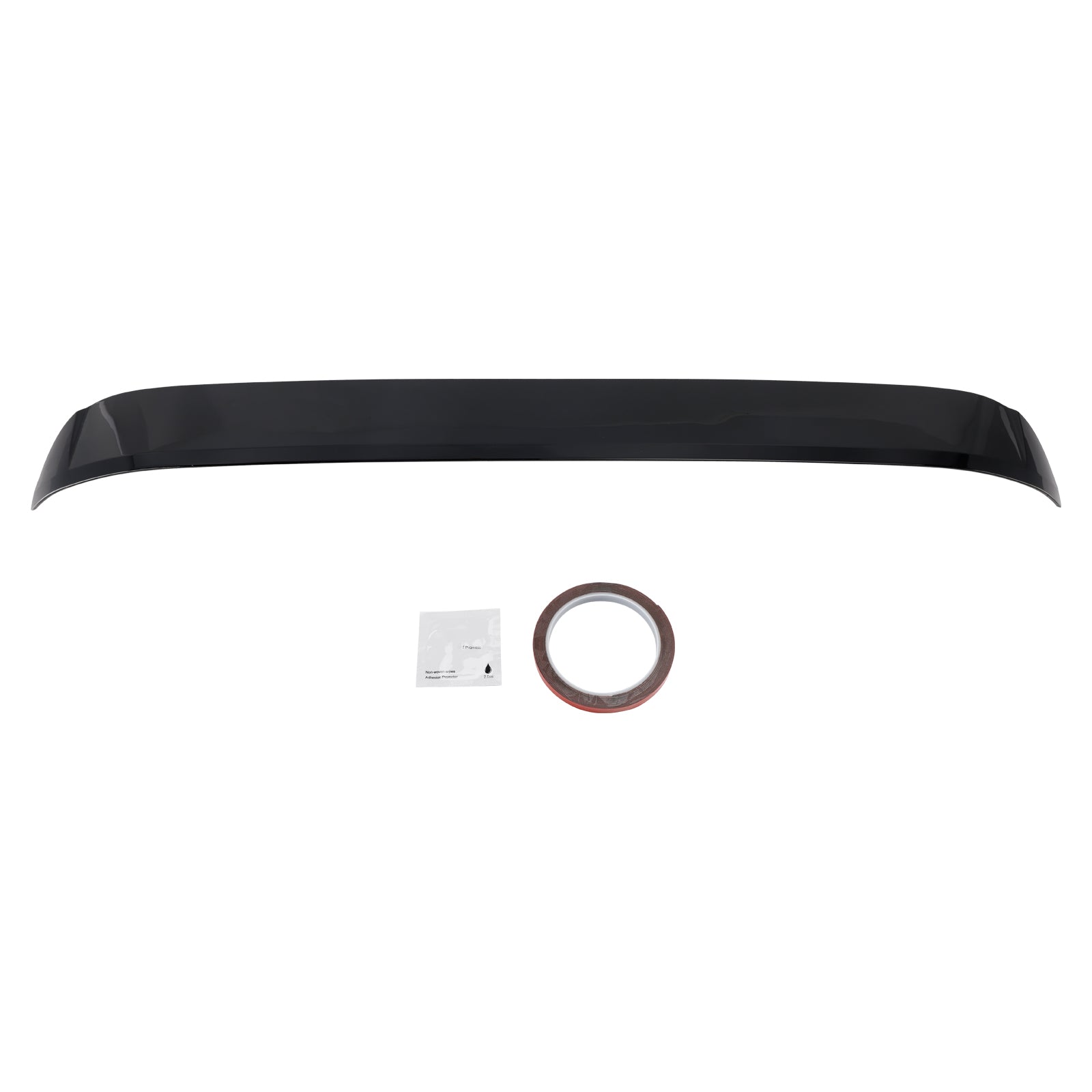 Mercedes-Benz Classe C 2014-2021 W205 Asa traseira do teto preto brilhante