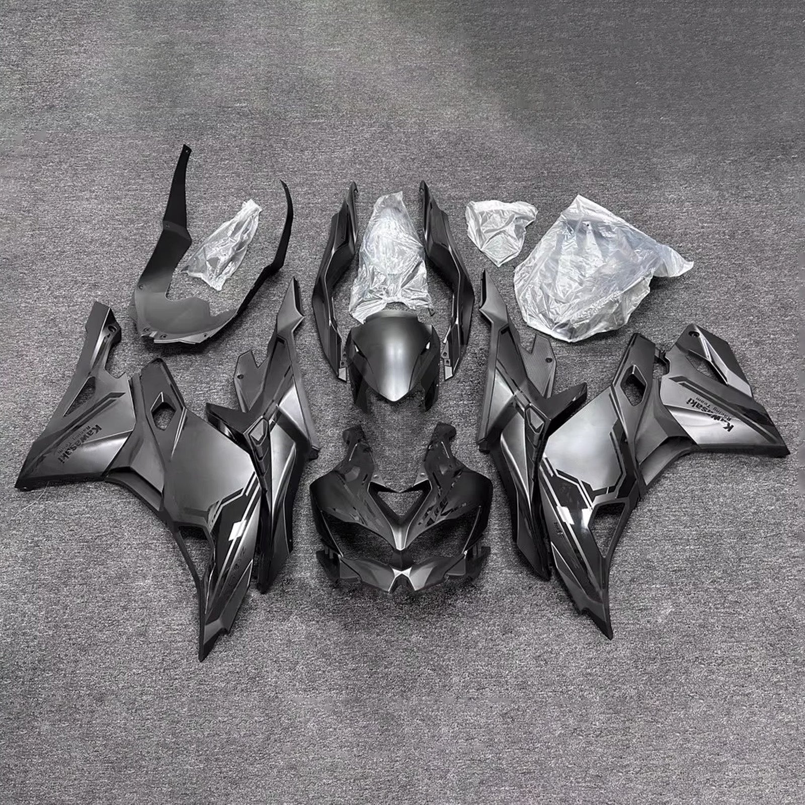 Kit carenatura iniezione adatto per Kawasaki Ninja ZX-25R ZX-4R ZX-4RR 2019-2025