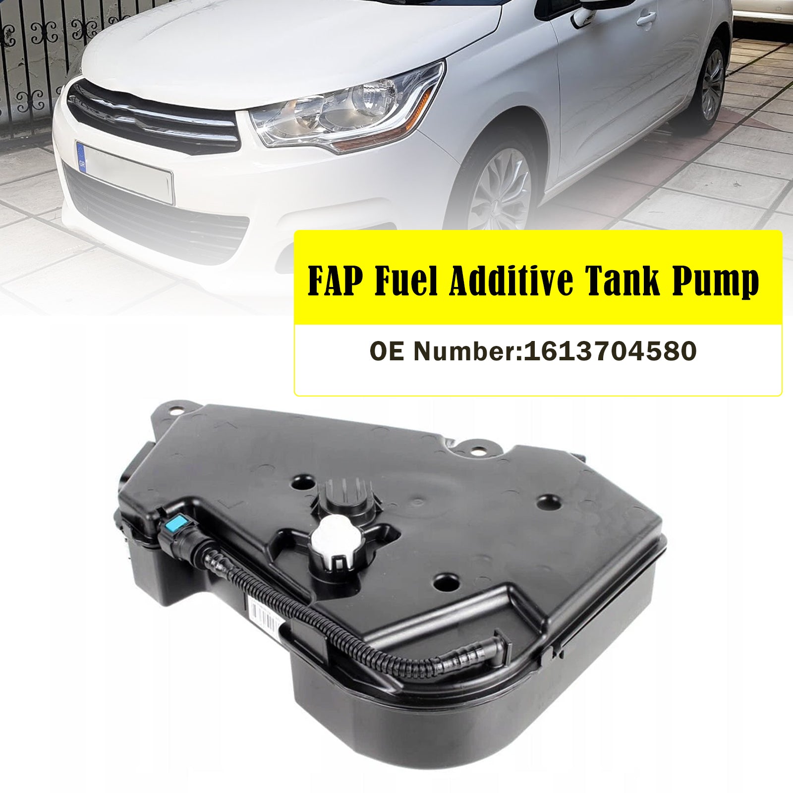 2004-12.2010 For CITROËN C4 Coupé LA_,2.0 HDi 11.1997 ccm,100 KW,136 PS FAP Fuel Additive Tank Pump 1613704580