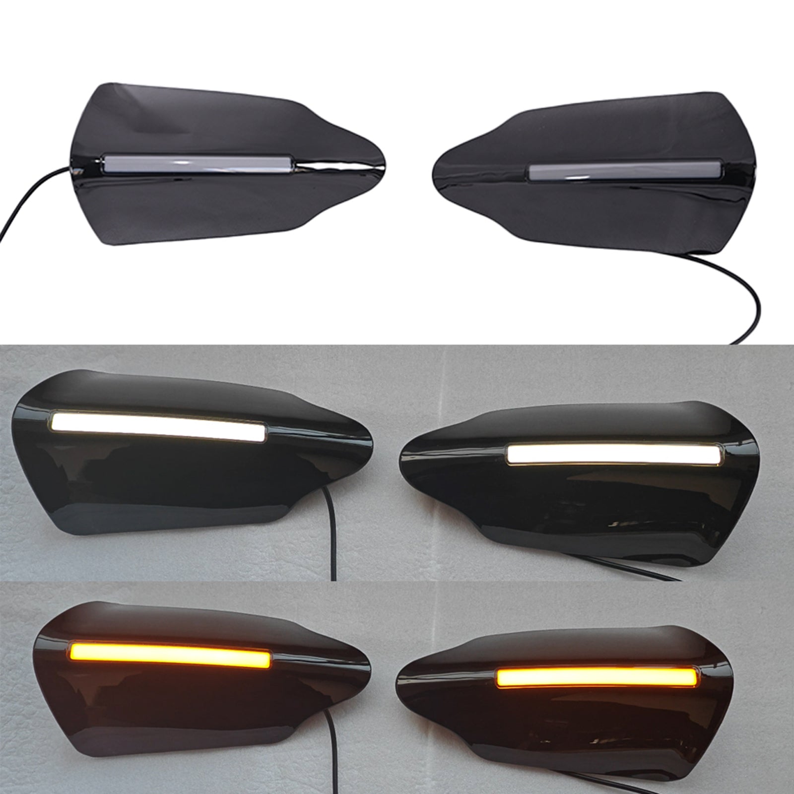 Handguard w/ turn signal fit for Touring Road King 2021-2023 Road Glide 15-2020