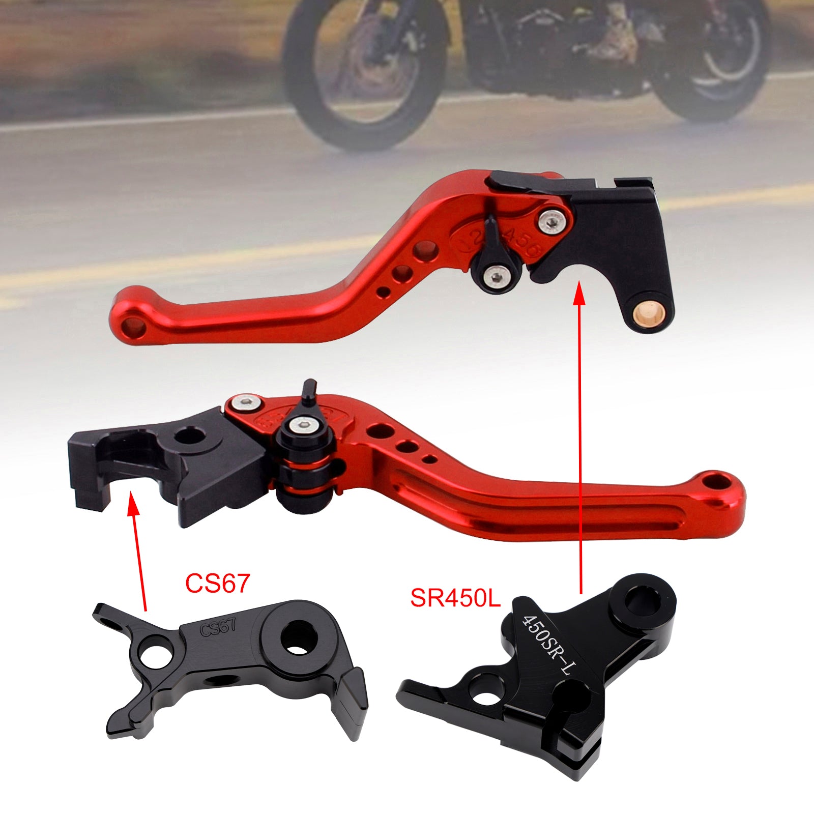 NEW Short Clutch Brake Lever fit for VOGE DS900X 900DSX 2024-2026