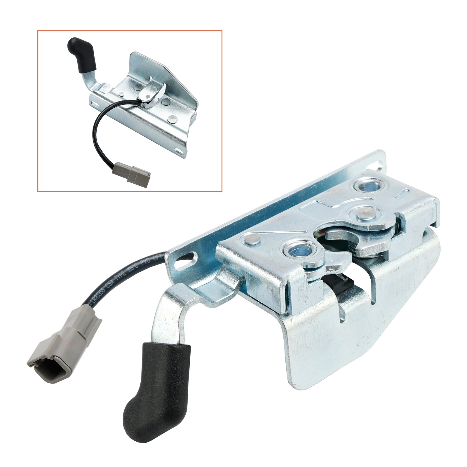 Trava da porta da frente com sensor 7109661 para bobcat 751 753 763 T300 T750 S175