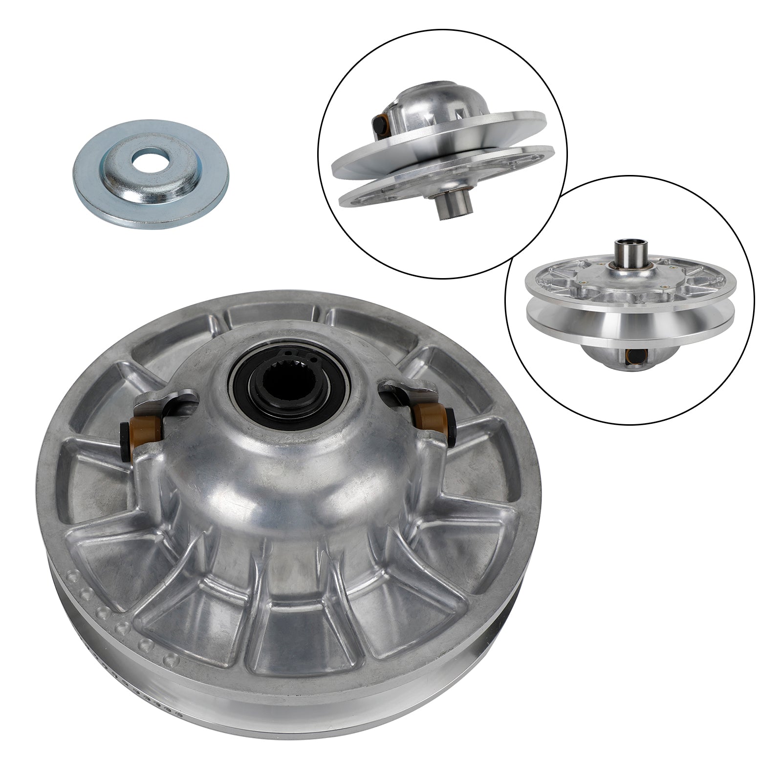 Bakkoblingsvariator sekundær clutch for Polaris 1000/XP General 2016-2021 1000s 1