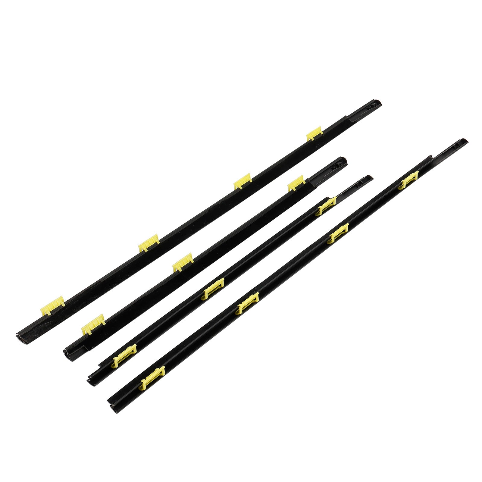 4PCS 2002-2006 Honda CR-V CRV Weatherstrip Window Seal Belt 72410-SCA-E01