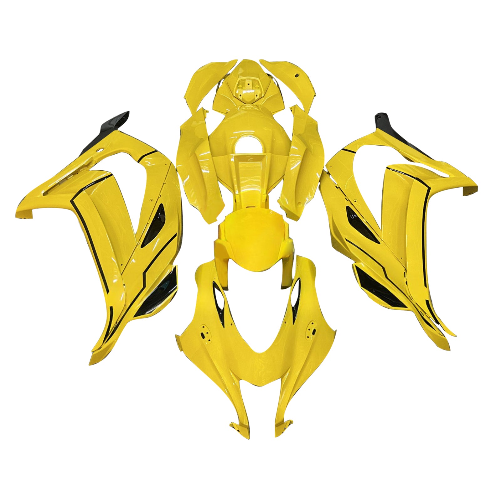 Kit de carenagem injeção ABS PLÁSTICO DE PLÁSTICOS ABS PARA KAWASAKI ZX10R 2016-2020