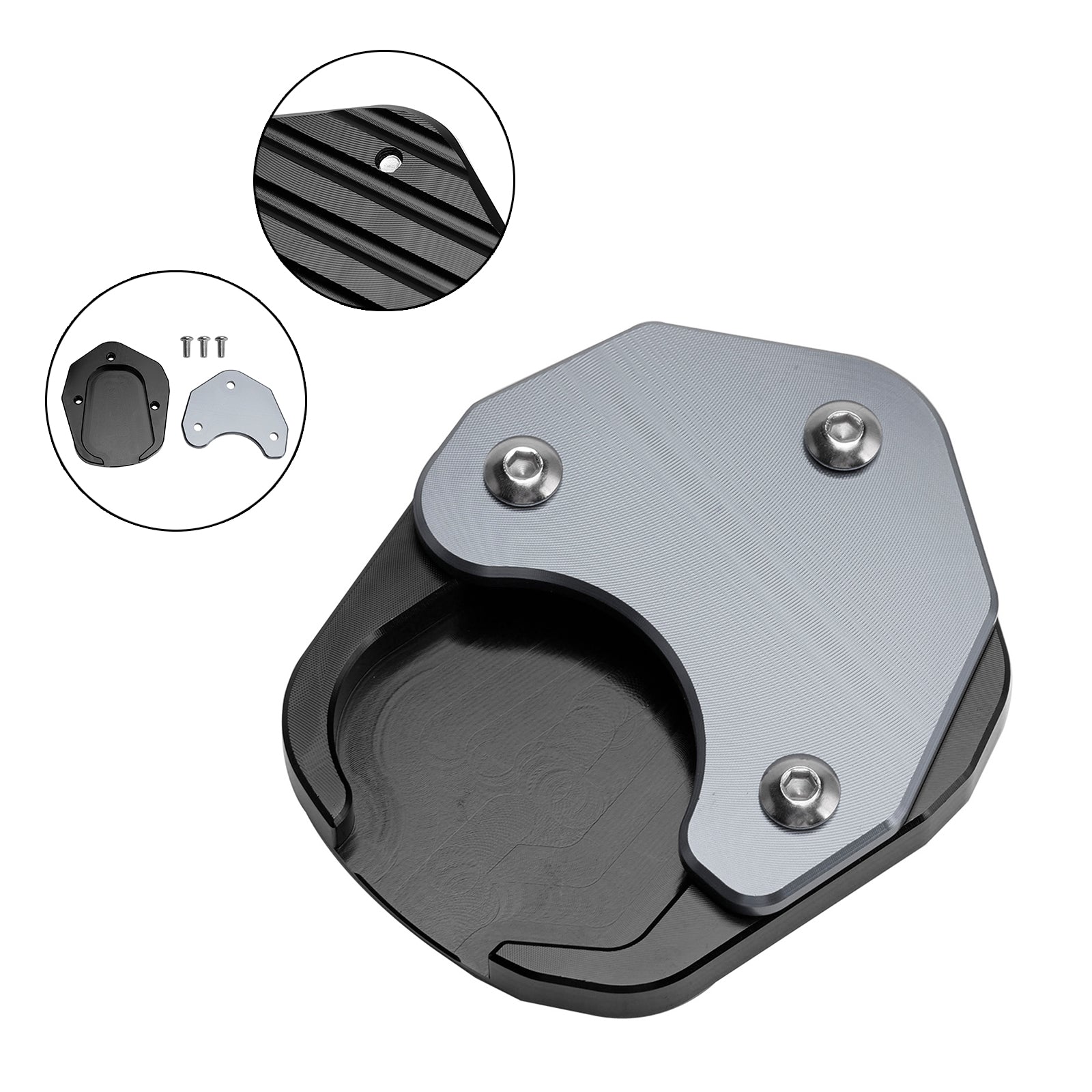 2022-2025 Tiger Sport 660 Kickstand Enlarge Plate Pad fit for